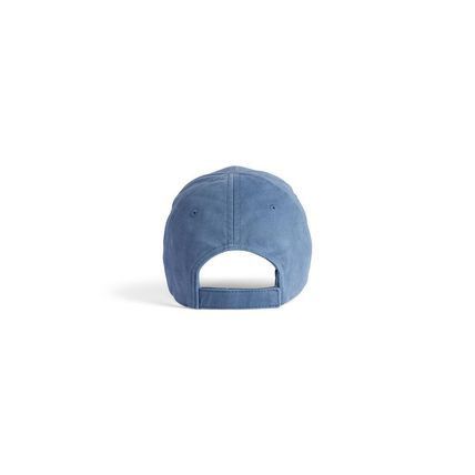 Balenciaga o1srvl11e0226 Size: M / Enjoy Paris Hat / Cap In Blue Size ONE SIZE - 3 Thumbnail