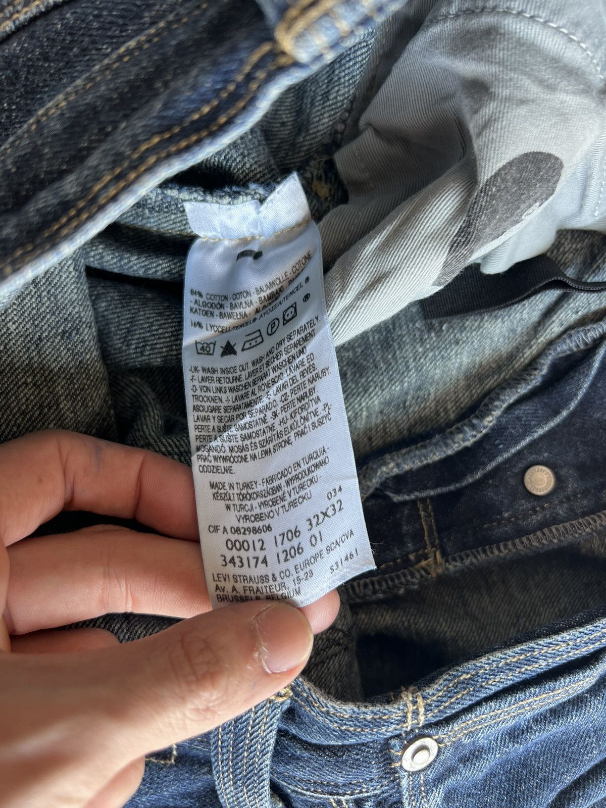 Levi's Levis Engineered Jeans Tag W32 Actual 33x32 Size US 32 / EU 48 - 8 Thumbnail