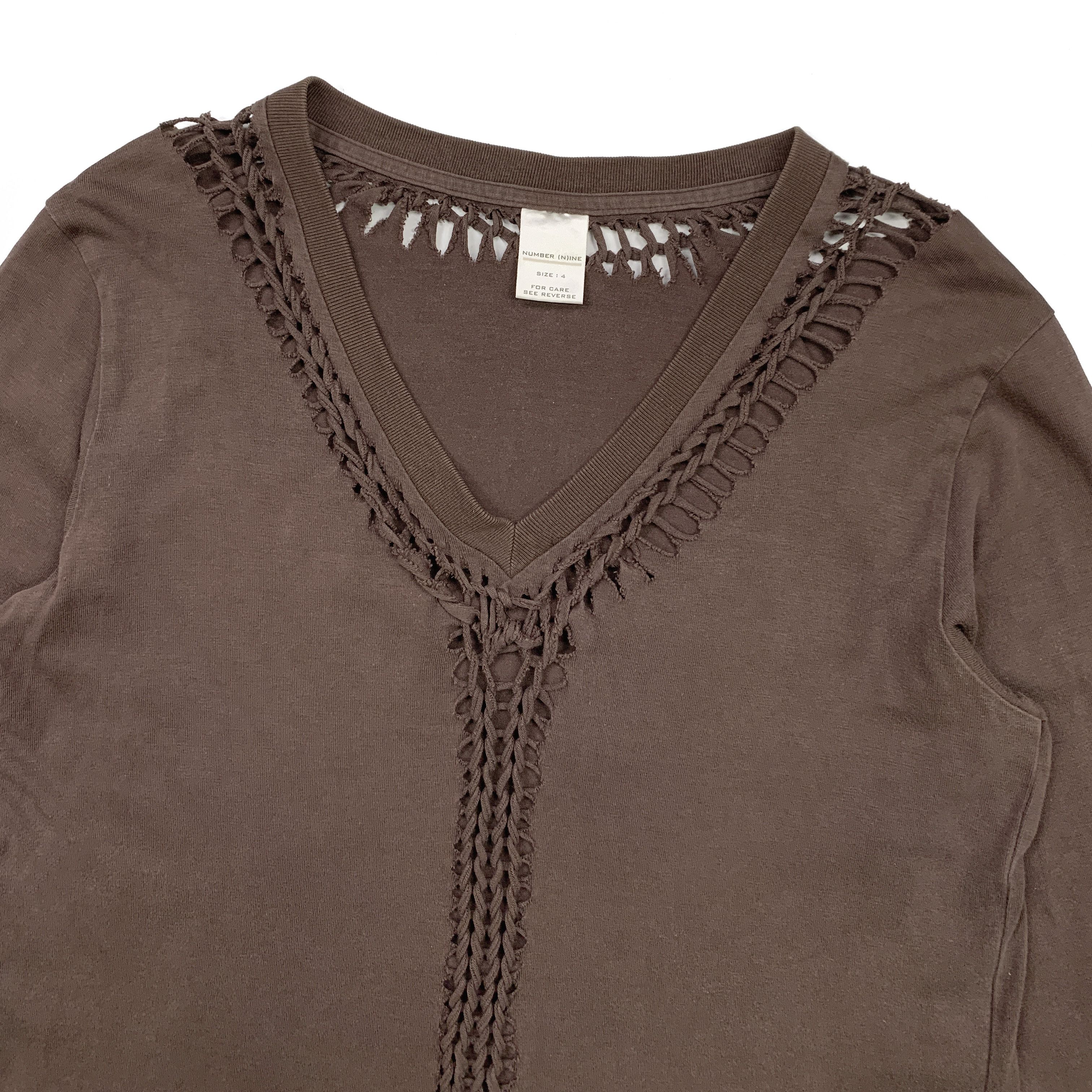 Number (N)ine (sz 4) 2002 Braided Shirt Size US M / EU 48-50 / 2 - 3 Thumbnail