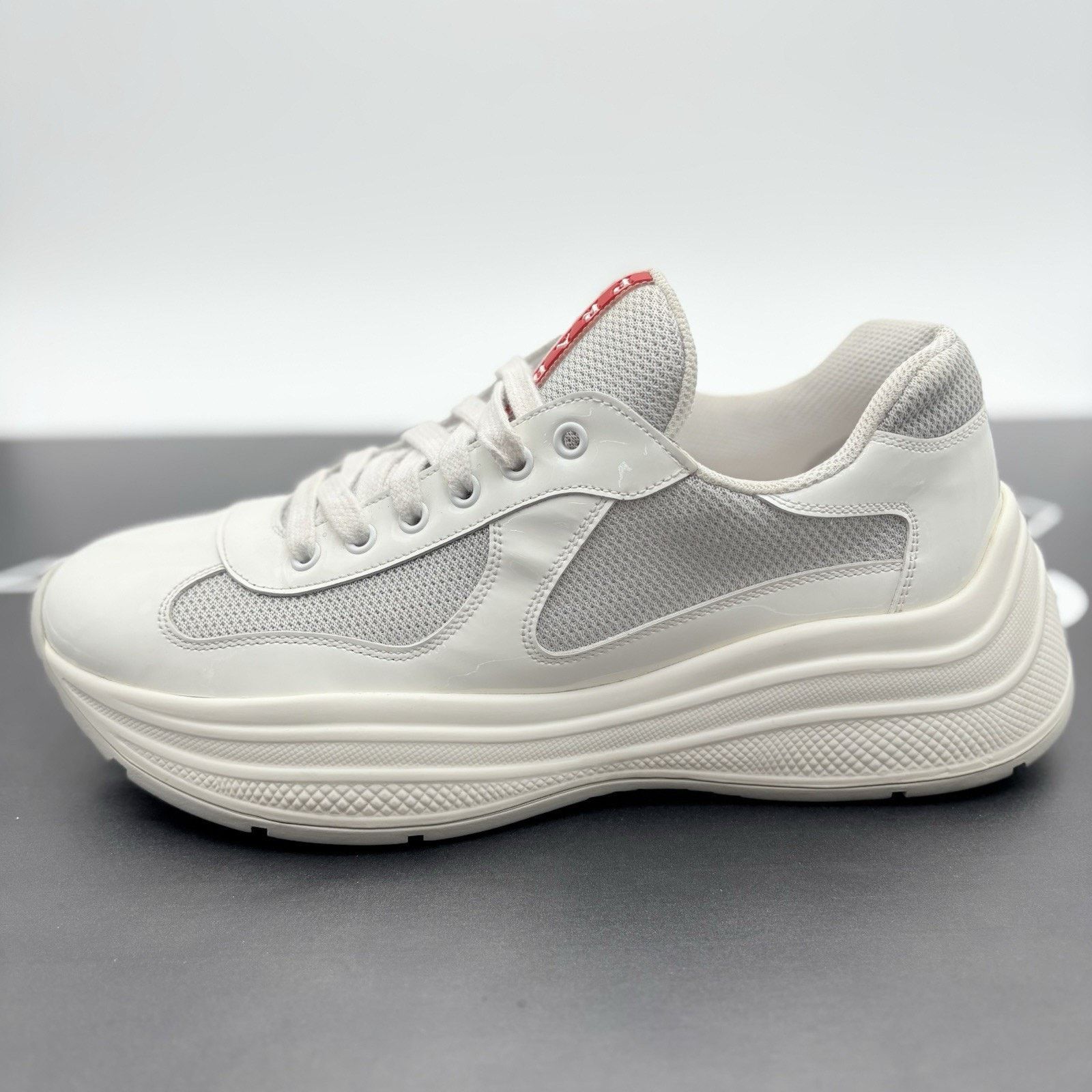 Prada Prada Americas Cup Sport ' White Grey ' | GREAT CONDITION! Size US 9 / EU 42 - 10 Thumbnail