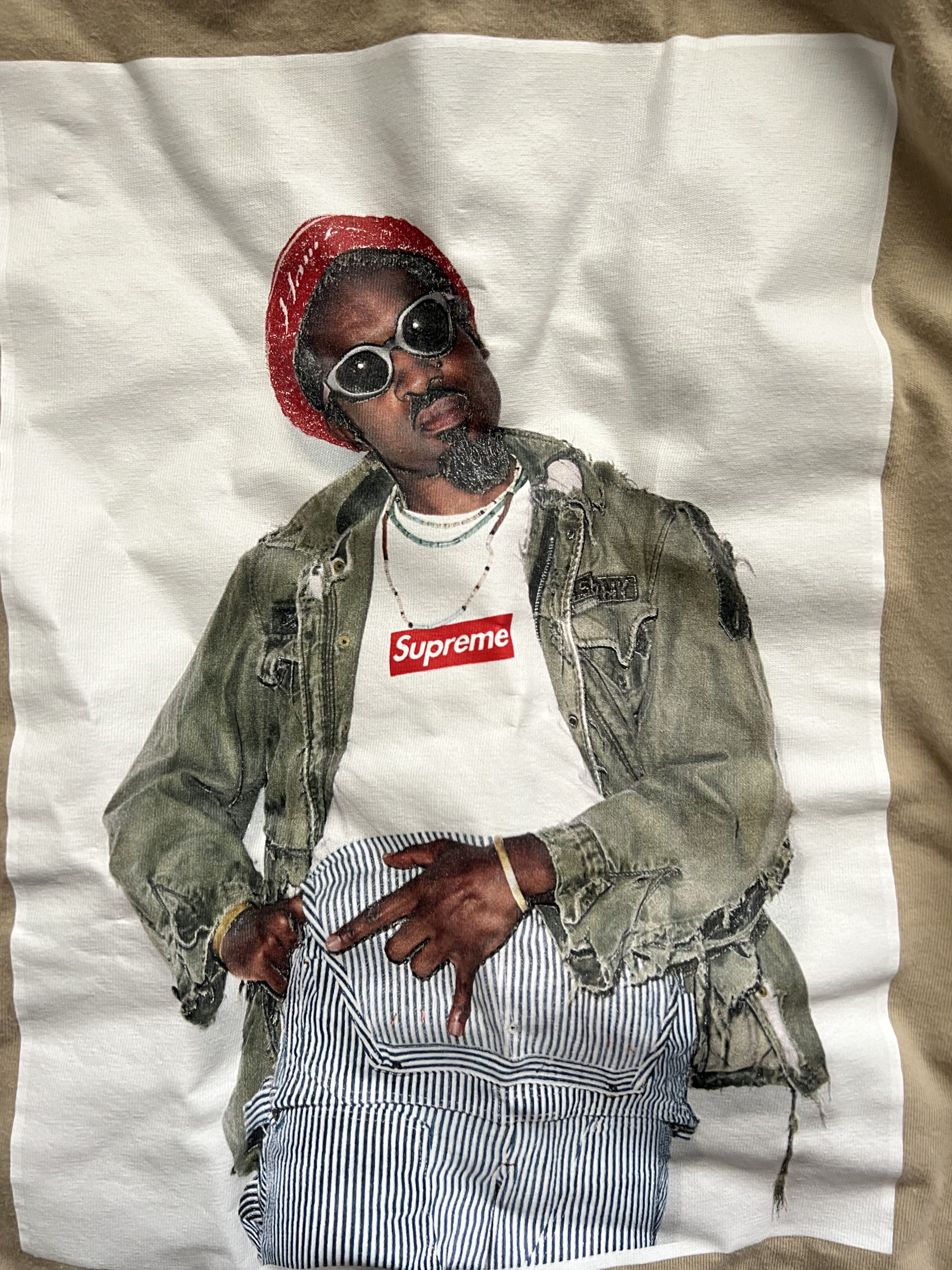 Supreme Supreme x Andre 3000 Photo Tee Size US XL / EU 56 / 4 - 4 Thumbnail
