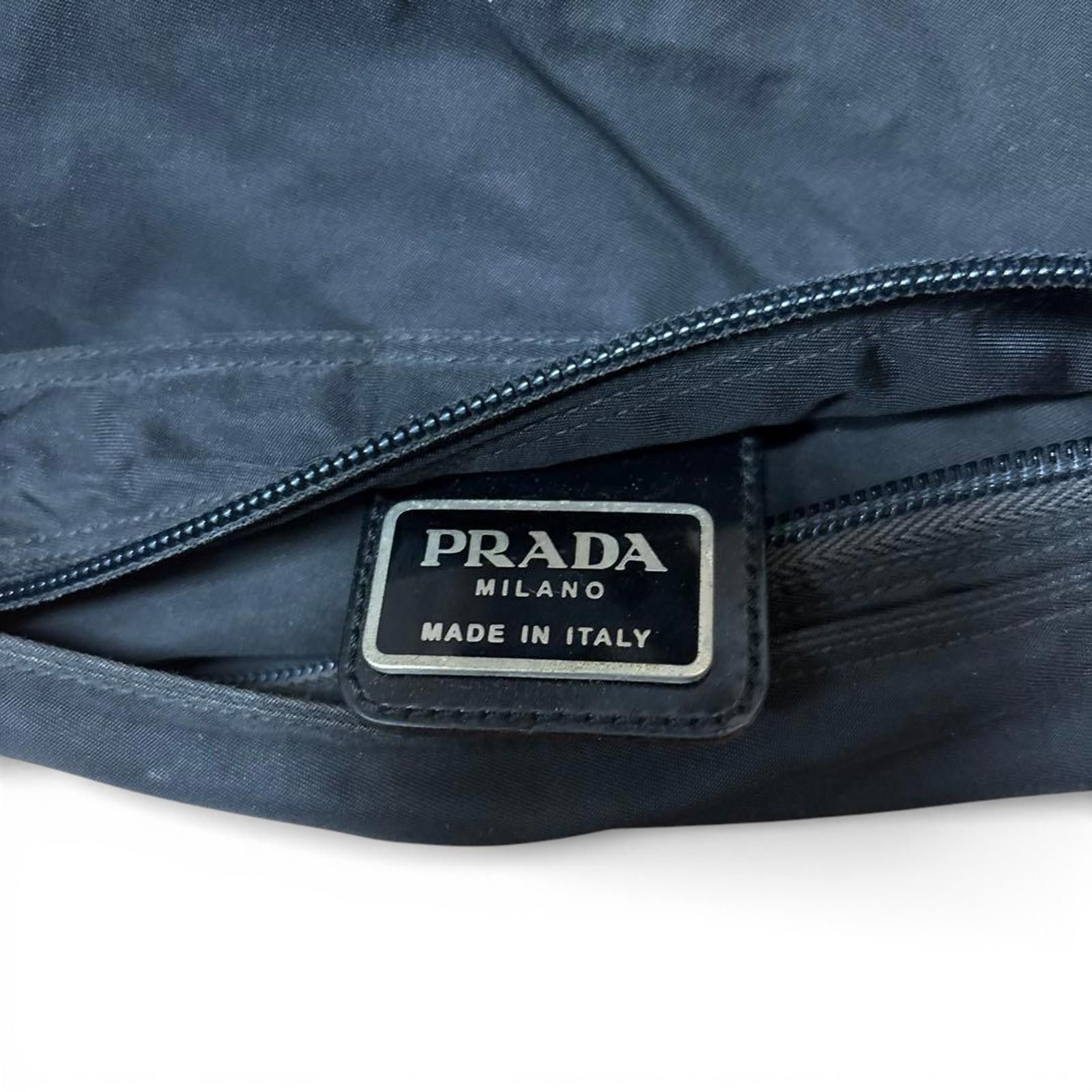 Prada Prada - Black Nylon Shoulder Bag Size ONE SIZE - 5 Thumbnail