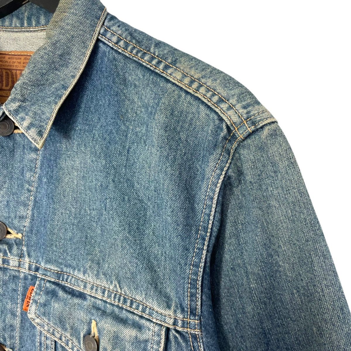 Edwin Vintage Edwin Denim Jacket Trukers Button Up Denim Jeans Size US S / EU 44-46 / 1 - 8 Thumbnail