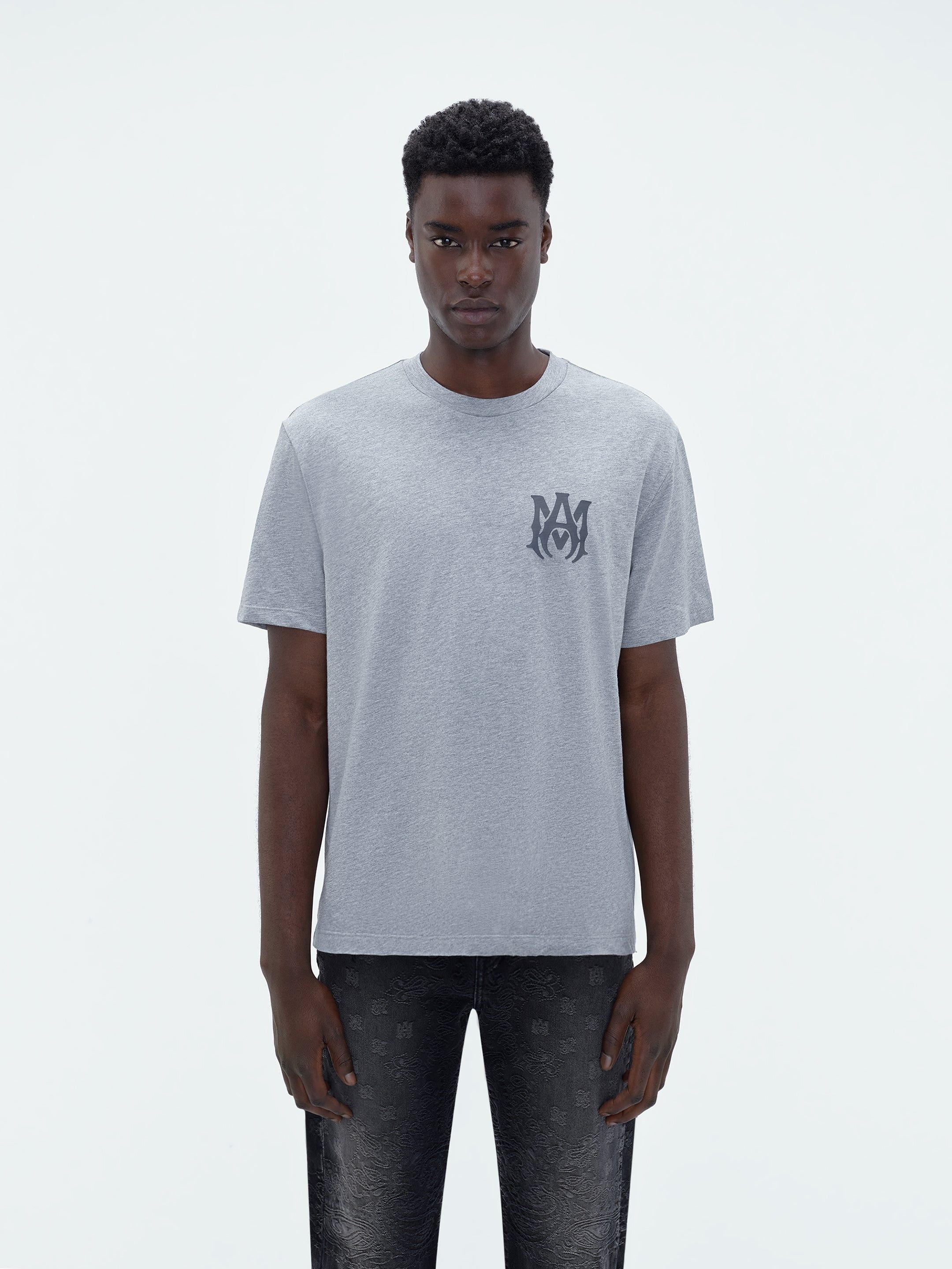 Amiri o1orln1025 MA Logo T-Shirt in Grey Size US M / EU 48-50 / 2 - 3 Thumbnail