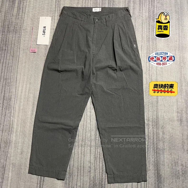 Wtaps Wtaps size 3 Pleated casual long pants Size US 41 - 1 Thumbnail