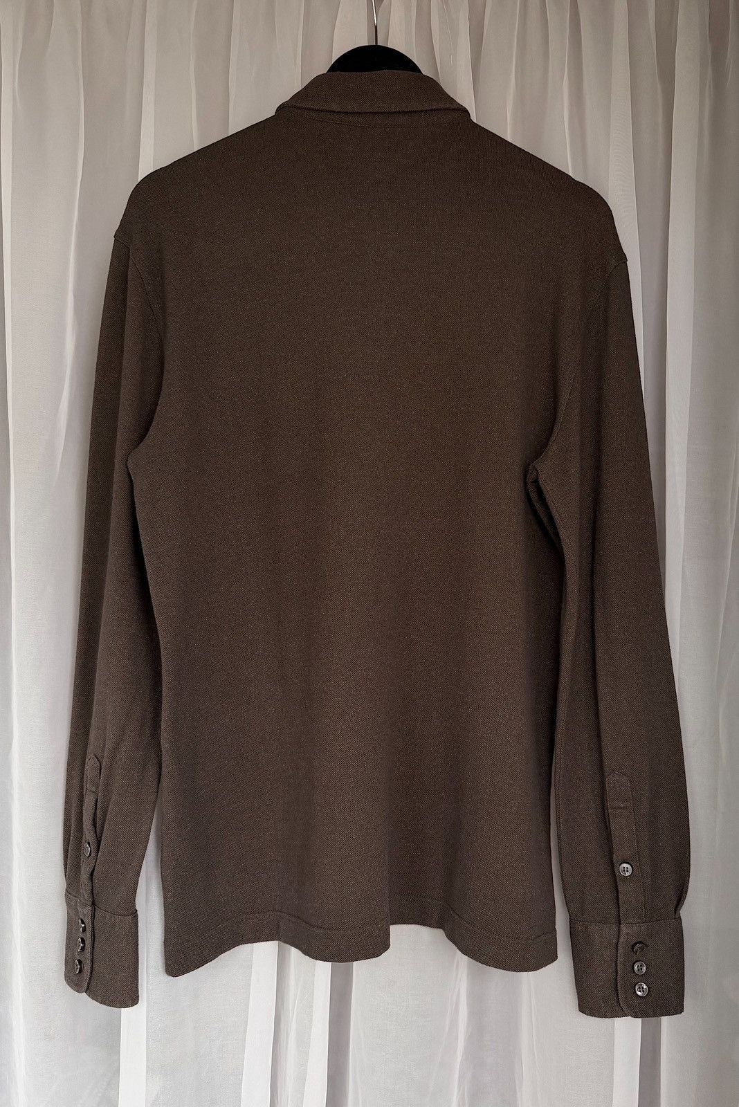 Bottega Veneta BOTTEGA VENETA Butterfly Logo Polo Shirt Cotton Sweater long Size US M / EU 48-50 / 2 - 6 Thumbnail