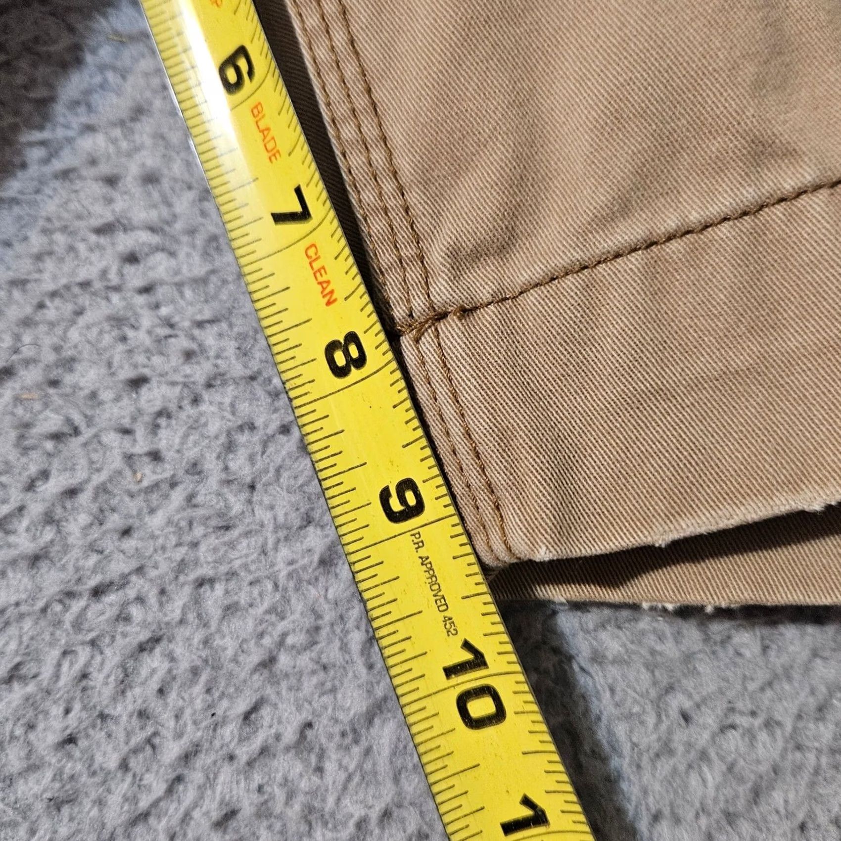 Polo Ralph Lauren Polo Ralph Lauren Cargo Shorts Mens 38 Brown Military Paratrooper 10" Heavy Y2K Size US M / EU 48-50 / 2 - 7 Thumbnail