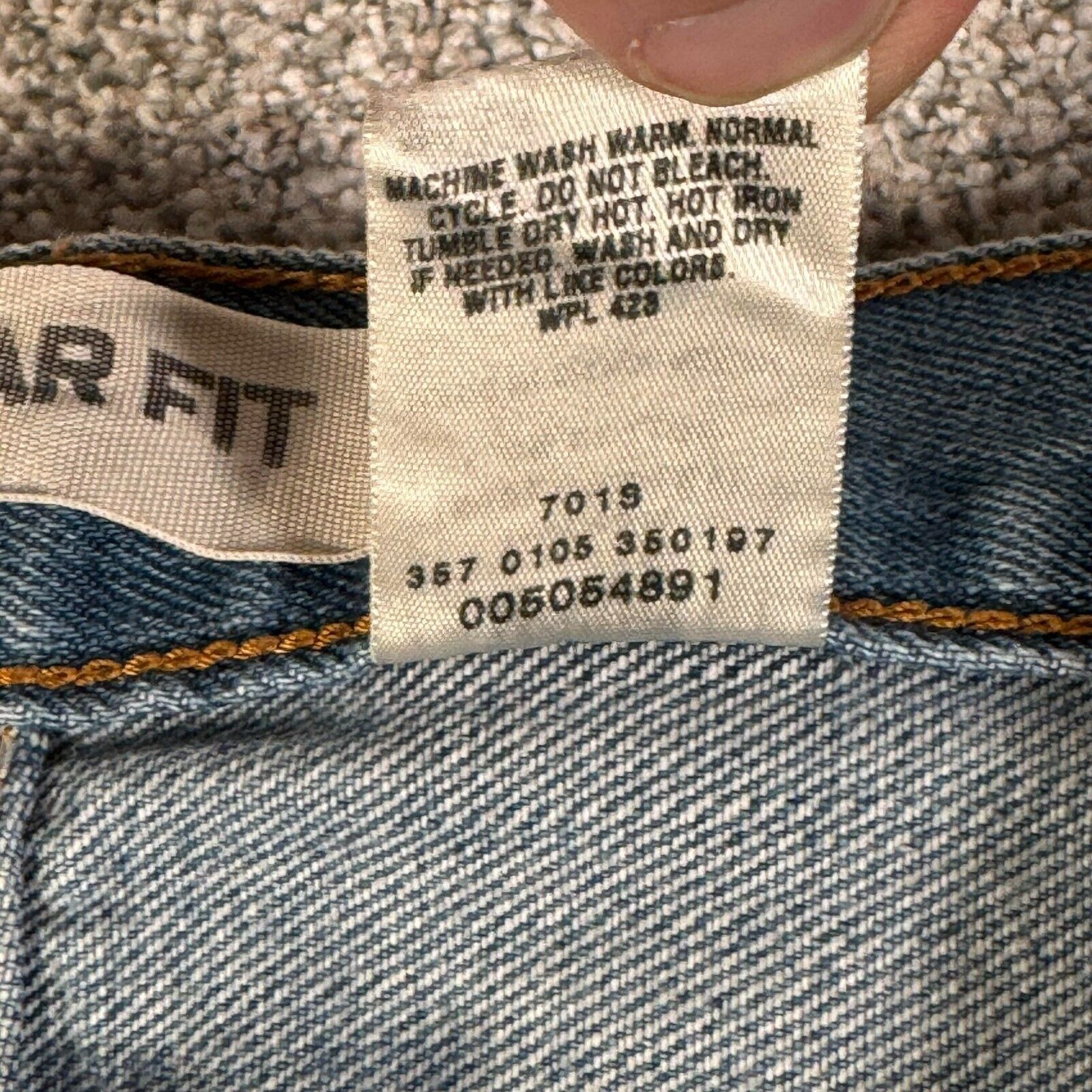 Levi's Levis 505 Jeans Mens 33x32 90s Y2K Vintage Streetwear Grunge Size US 33 - 6 Thumbnail