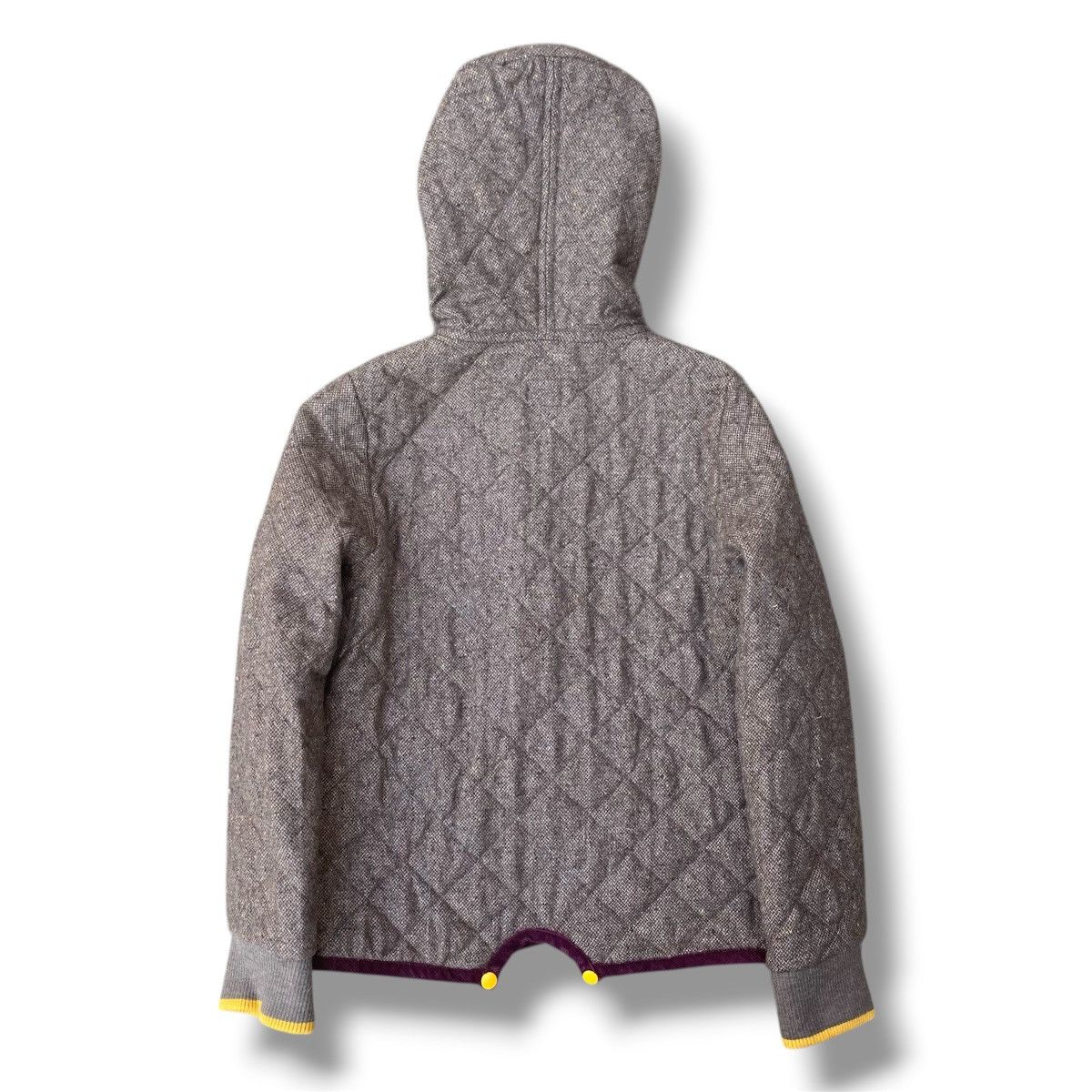 Frapbois Vintage Frapbois Half Quilted Hooded Jacket by Issey Miyake Size M / US 6-8 / IT 42-44 - 5 Thumbnail