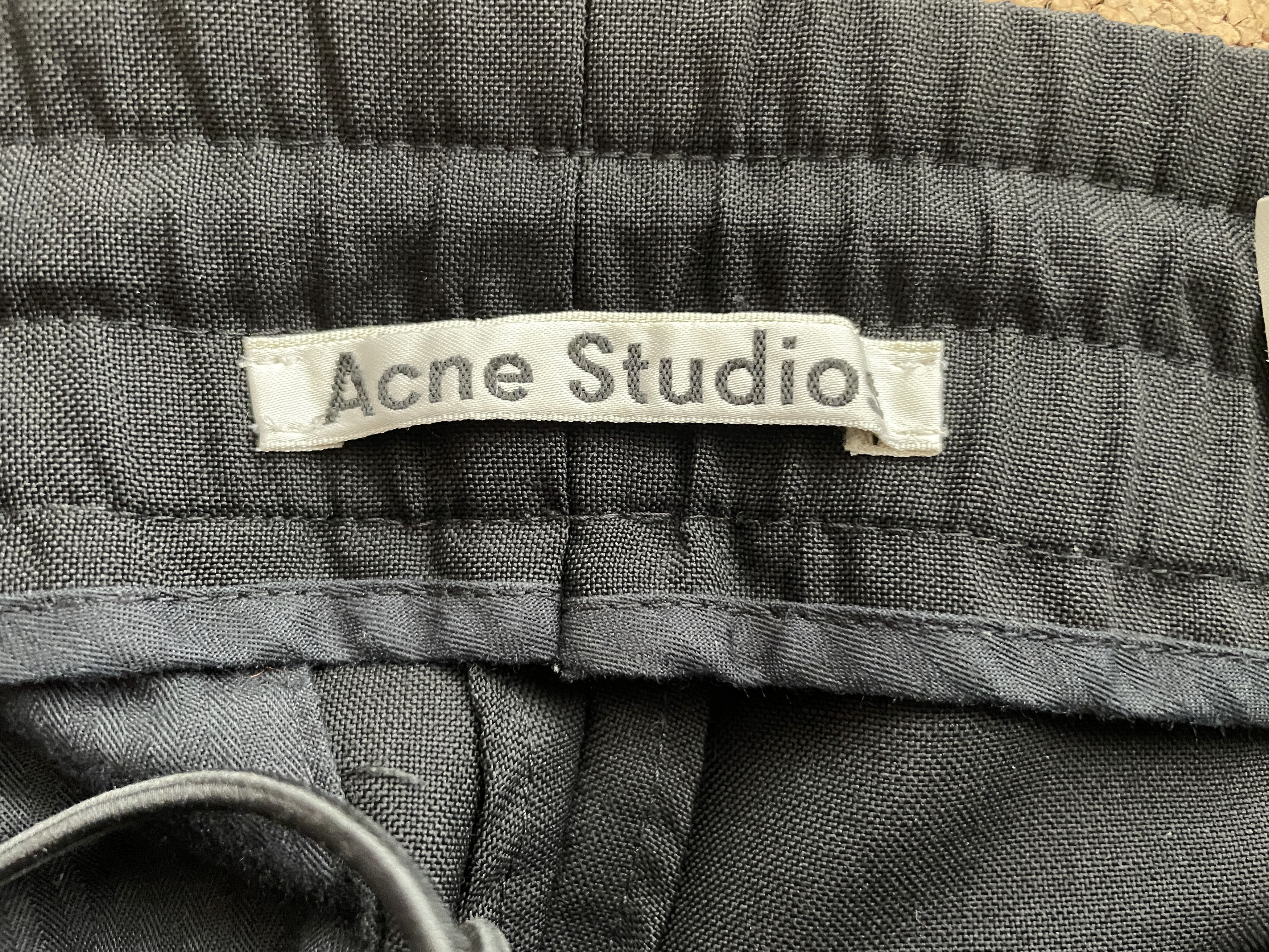 Acne Studios Ryder Mohair Pants Size US 28 / EU 44 - 3 Thumbnail