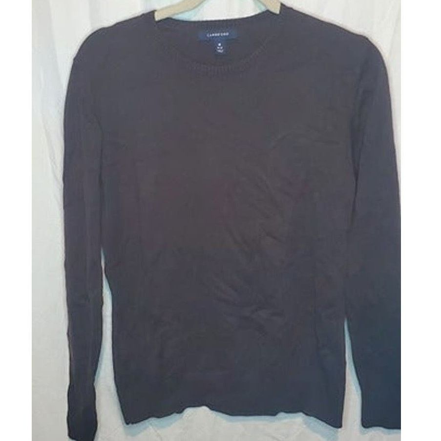 Lands' End Brown Long Sleeve Cardigan Sweater by Lands'end Size M 10-12 Size M / US 6-8 / IT 42-44 - 1 Thumbnail