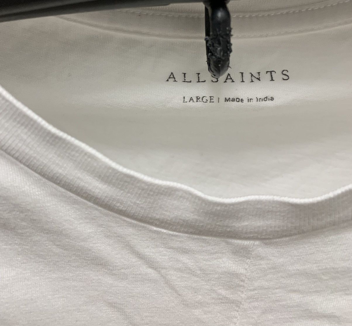 Allsaints Allsaints big logo white t-shirt L sz Japanese brand Size US L / EU 52-54 / 3 - 3 Thumbnail