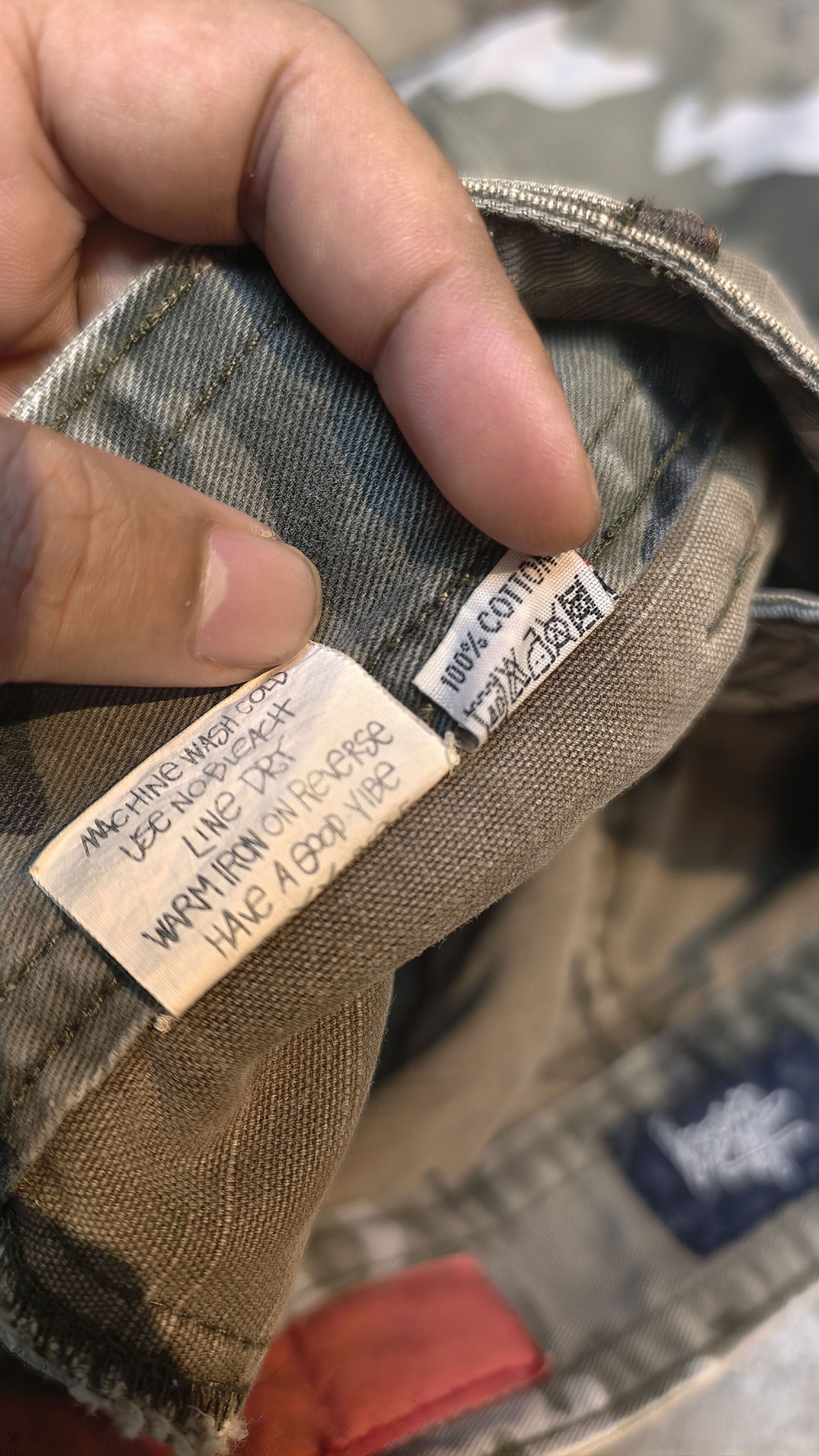 Stussy Stussy camo distressed design Size US 30 / EU 46 - 11 Thumbnail