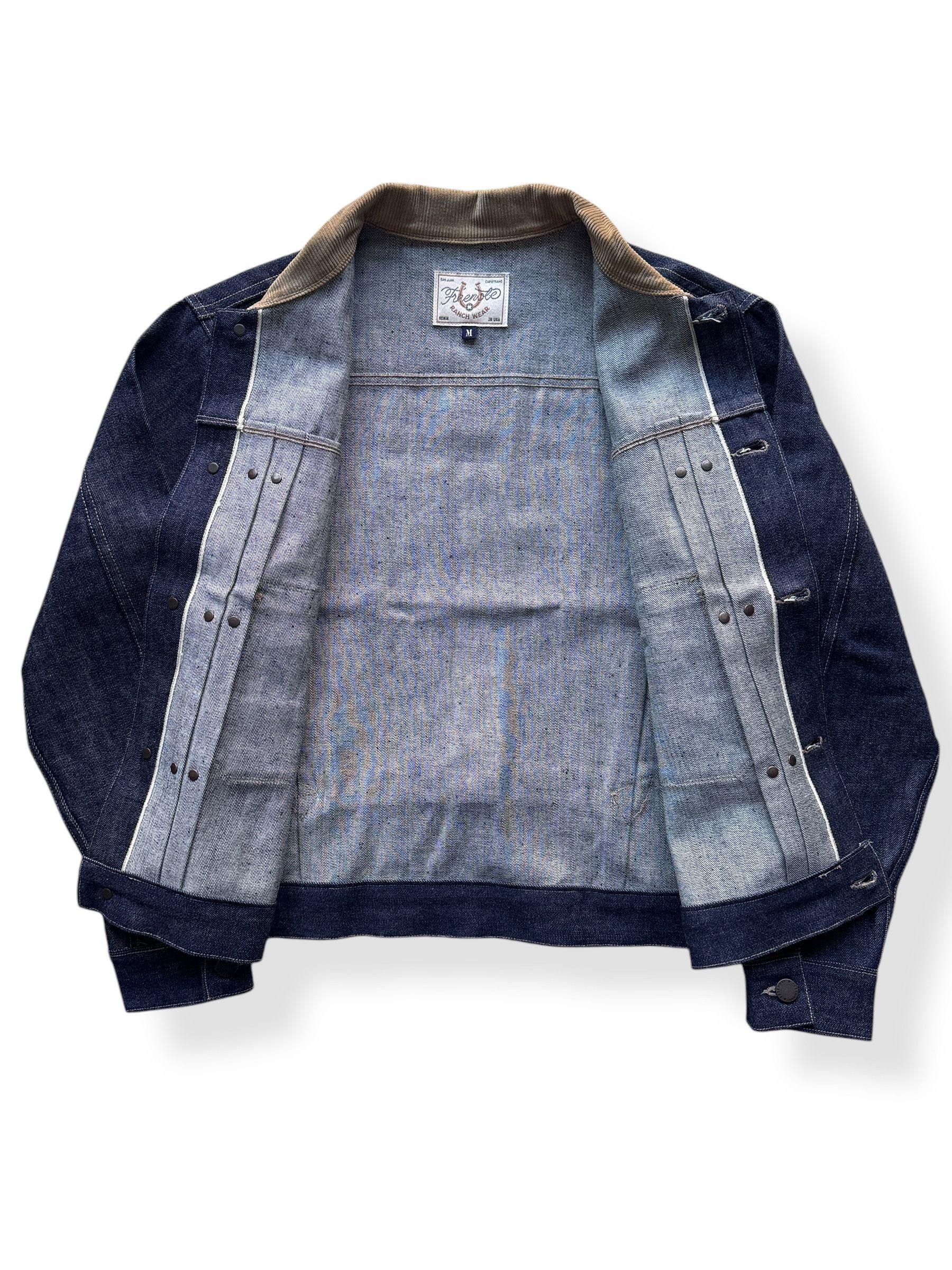 Freenote Cloth Freenote RJ-3 13 Ounce Indigo Denim SZ M Size US M / EU 48-50 / 2 - 2 Thumbnail