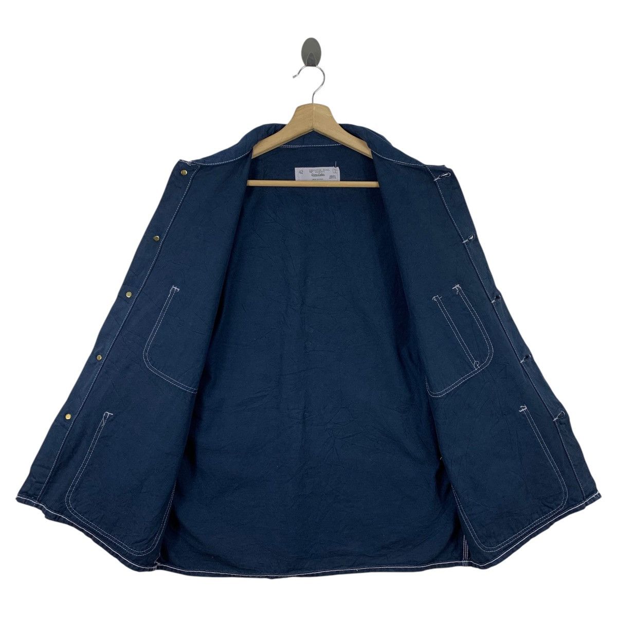 Japanese Brand × Vintage Vintage UNIVERSAL OVERALL chicago worker multi pocket jacket Size US L / EU 52-54 / 3 - 5 Thumbnail