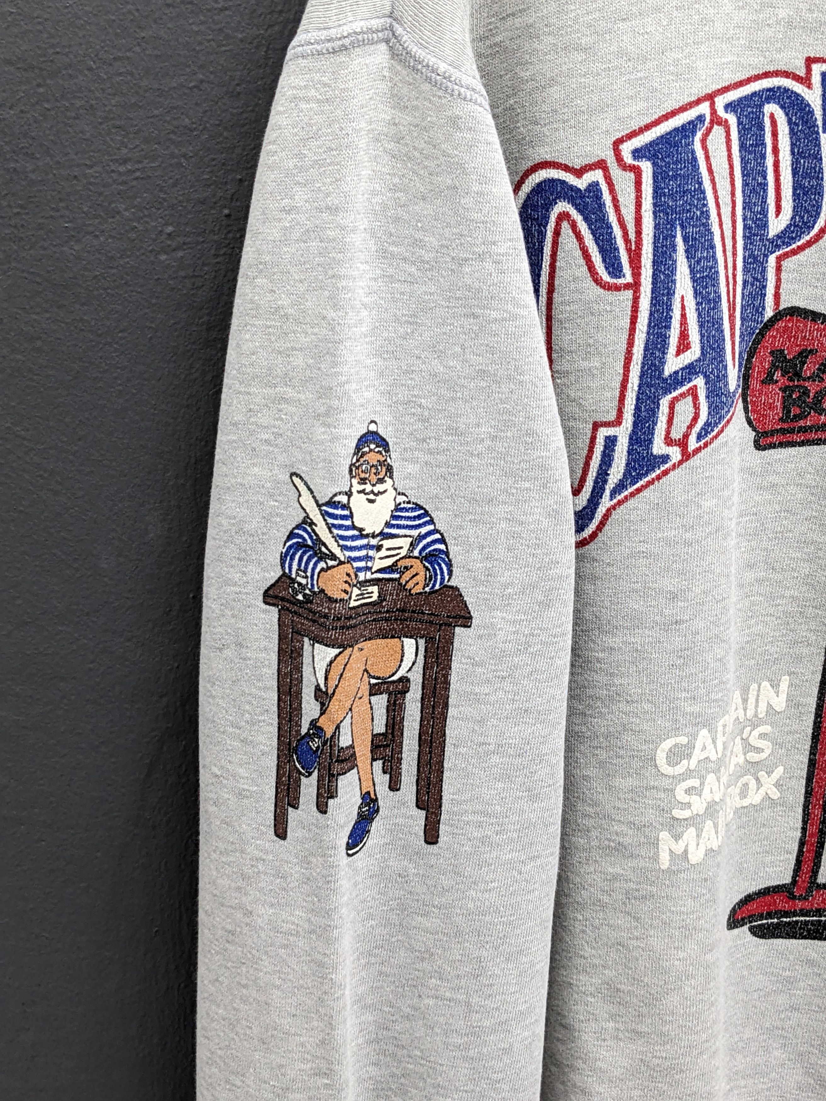 Captain Santors VINTAGE JAPANESE BRAND CAPTAIN SANTA CLUB SWEATSHIRT Size US M / EU 48-50 / 2 - 6 Thumbnail