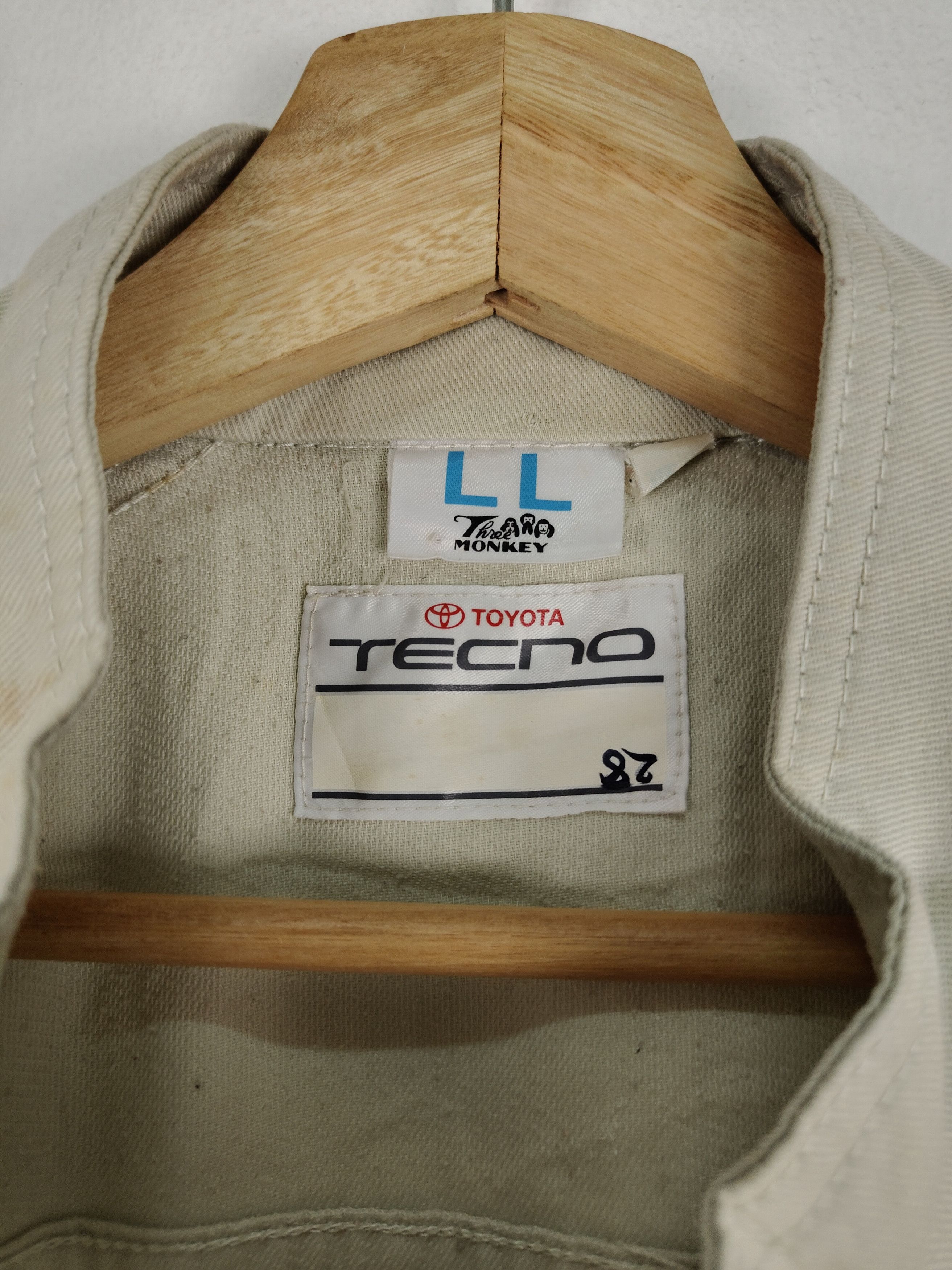 Vintage Vintage Toyota Corolla Team Work Wear Coverall Size US 32 / EU 48 - 11 Thumbnail