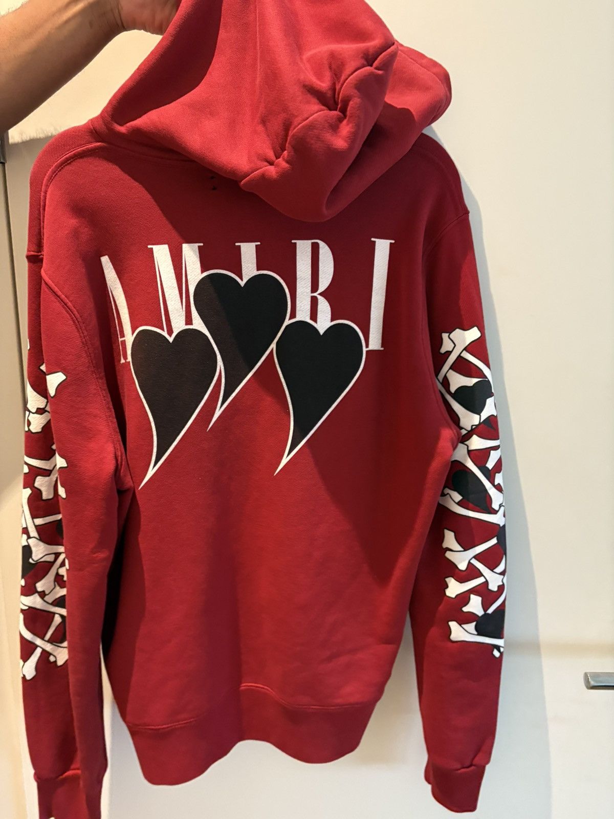 Amiri Amiri Bones Stacked Hoodie Size US M / EU 48-50 / 2 - 7 Thumbnail
