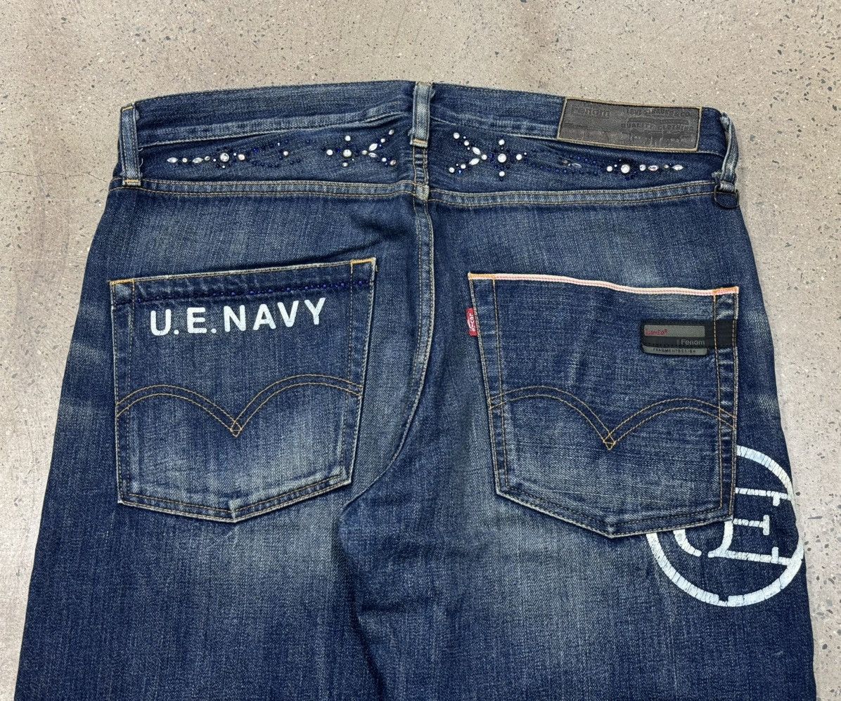 Levi's × uniform experiment Levis Fenom x UE Uniform Experiment Jeans，first edition Size US 34 / EU 50 - 4 Thumbnail