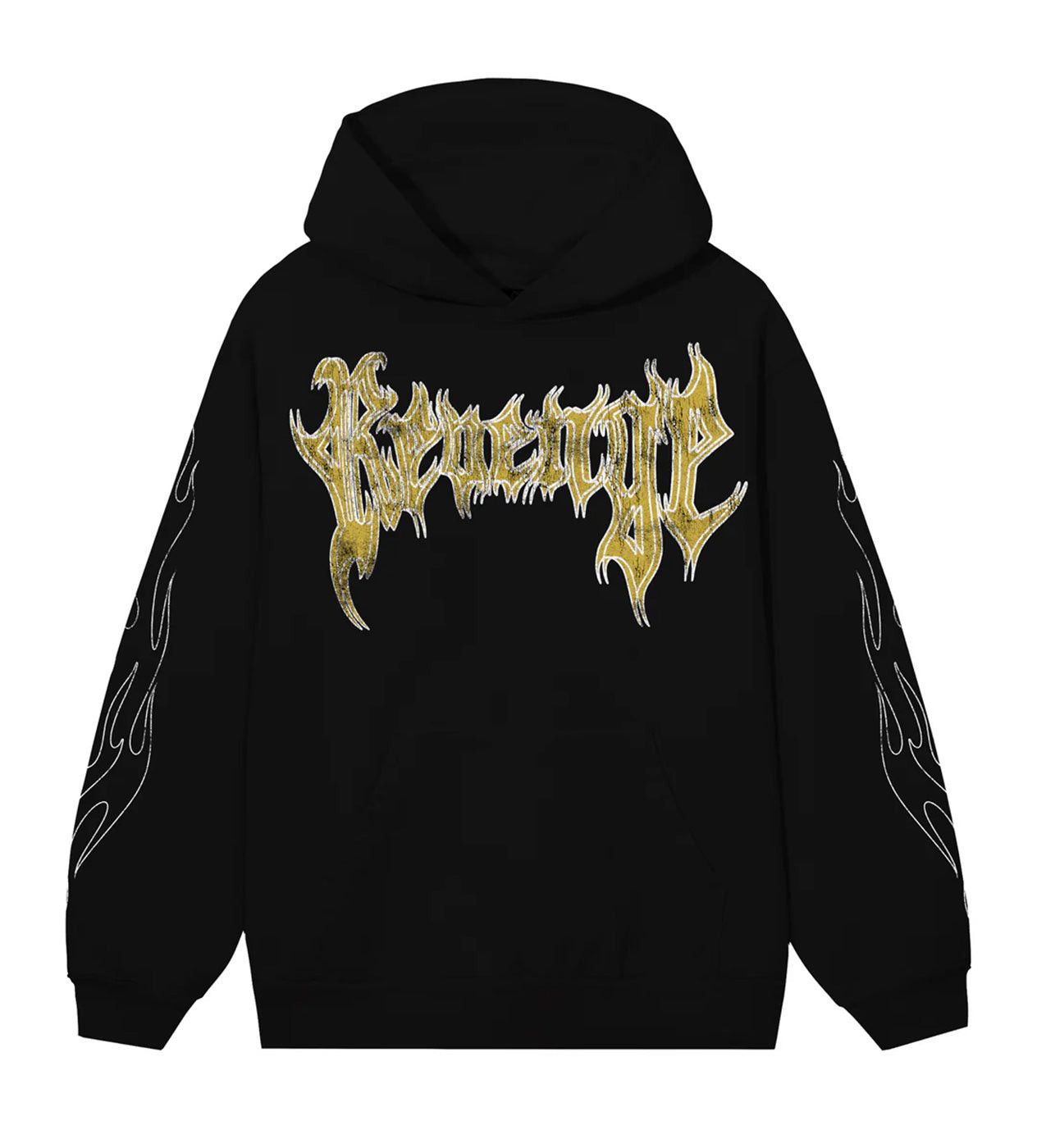 Grim Reaper Hoodie Black/Yellow