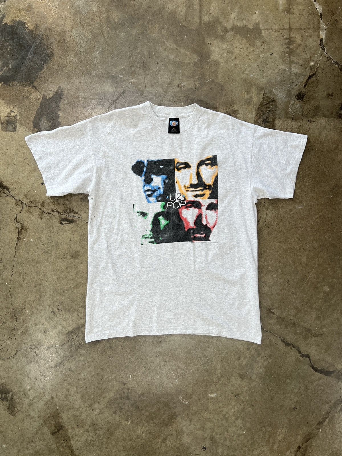 Band Tees Vintage 1997 U2 Pop Mart World Tour Tee Single Stitch XL Size US XL / EU 56 / 4 - 2 Thumbnail