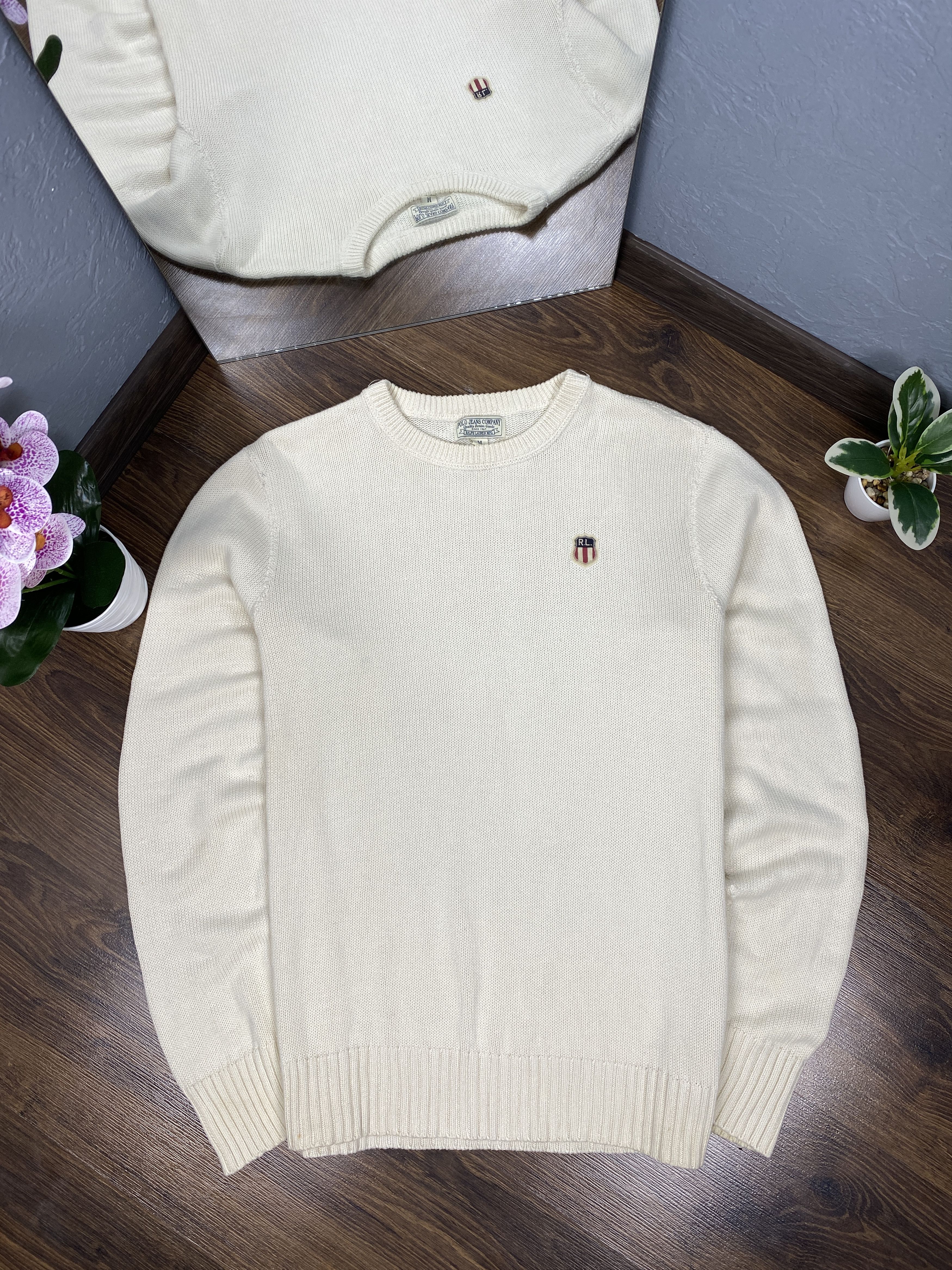 Polo Jeans Company Ralph Lauren 90S USA Flag Sweatshirt