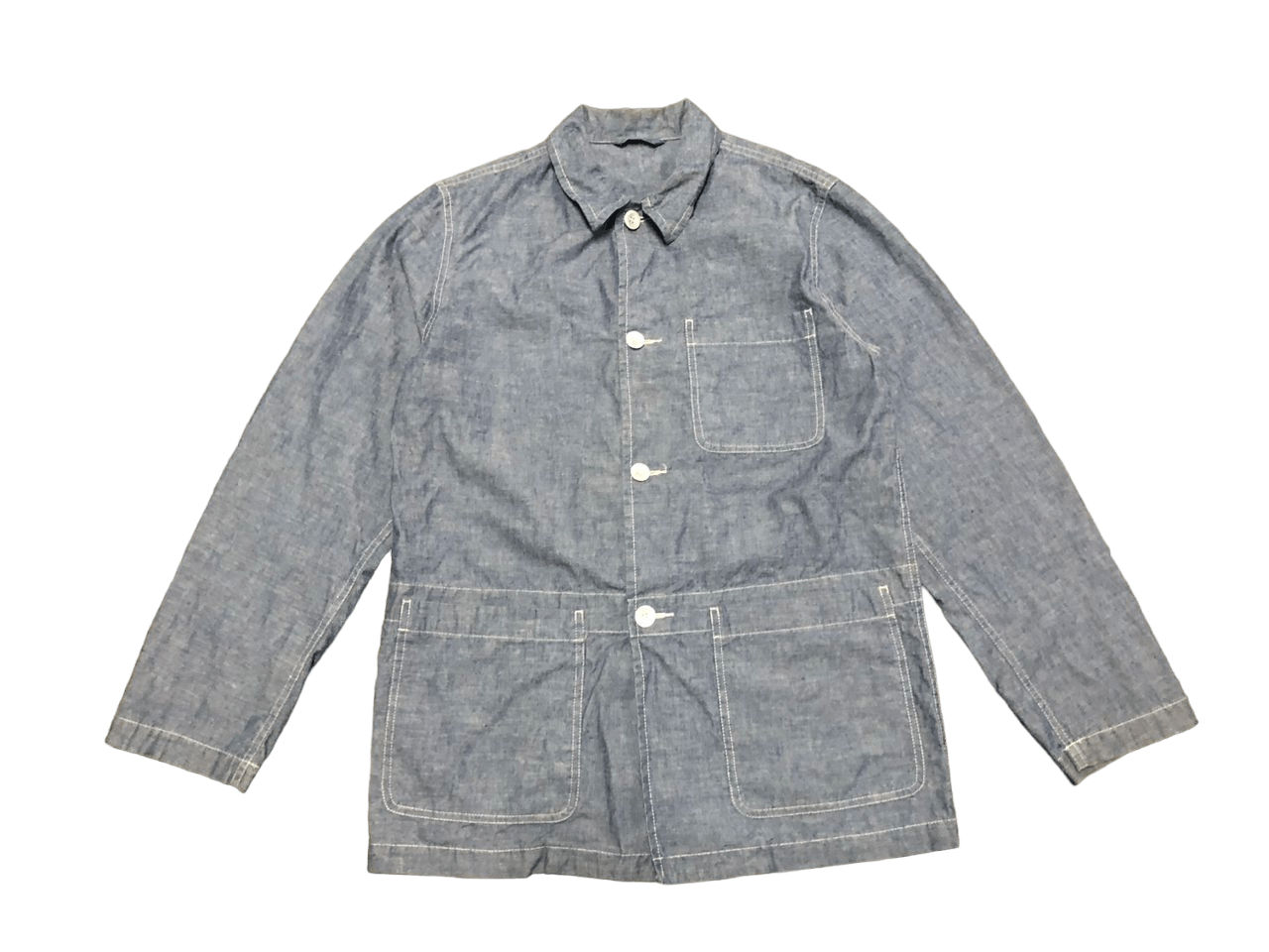 Margaret Howell Margaret Howell Chambray Chore Jacket Size US L / EU 52-54 / 3 - 1 Thumbnail