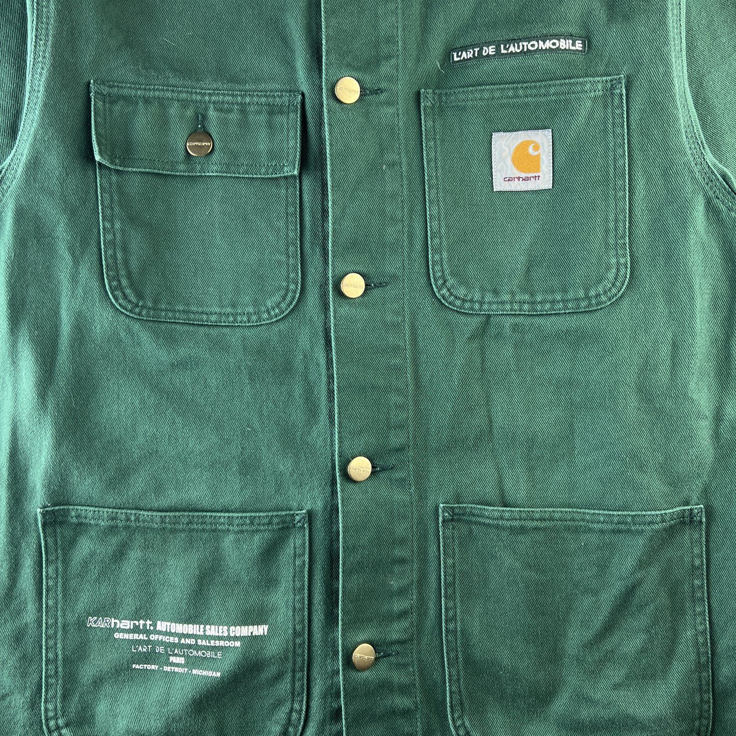 Carhartt × Kar Carhartt Karhartt L'art de L'automobile Michigan Jacket Size US M / EU 48-50 / 2 - 4 Thumbnail