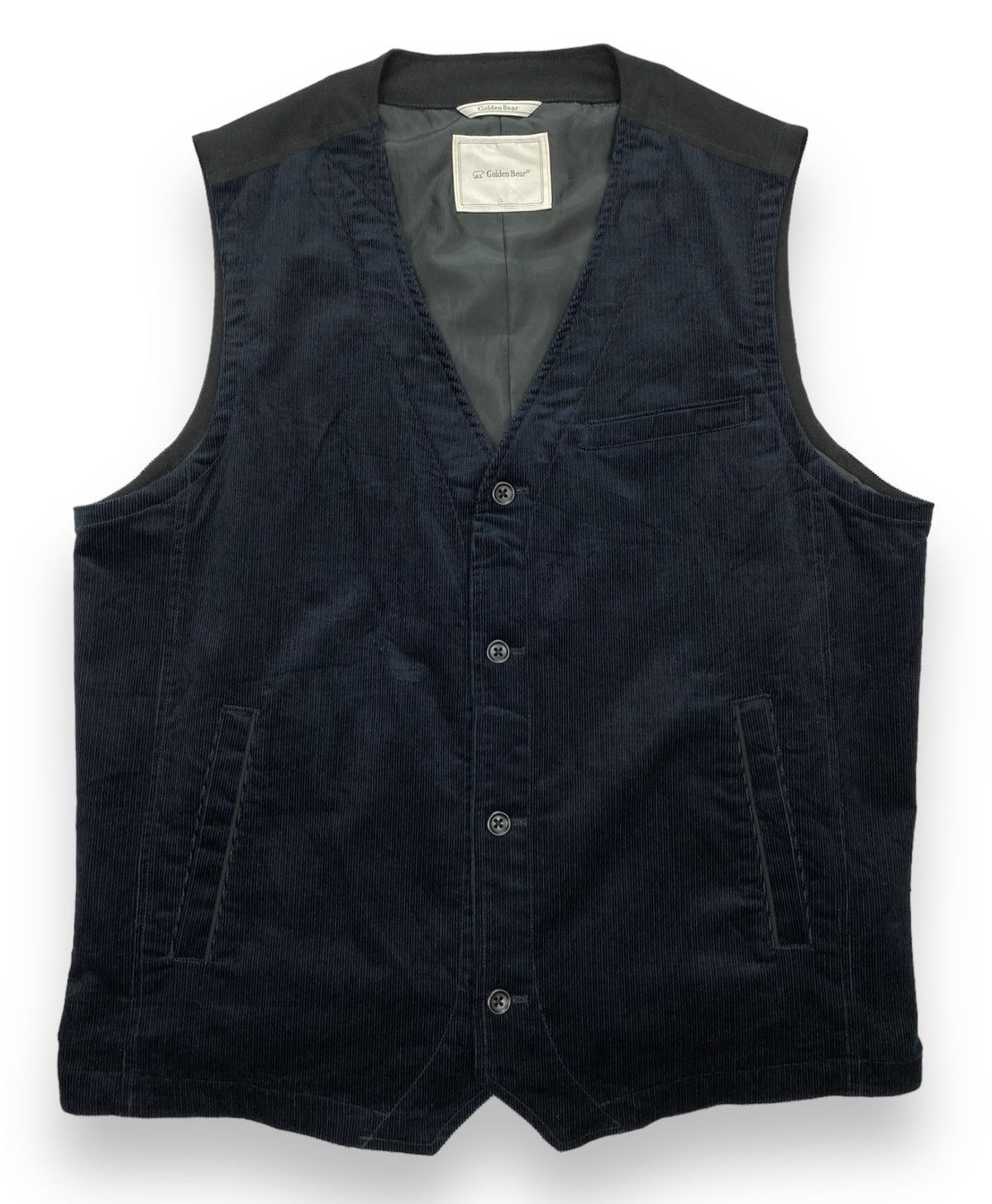 Designer × Golden Bear Golden Bear Corduroy Vest Size US M / EU 48-50 / 2 - 1 Thumbnail