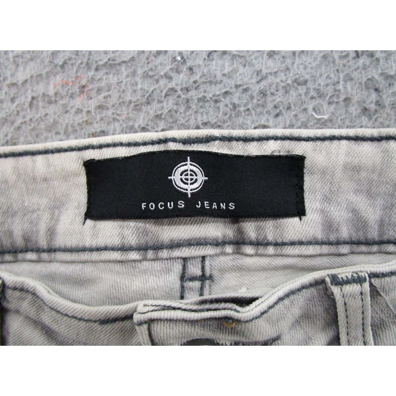 Vintage Focus Jeans Distressed Skinny Stretch Denim Jeans Mens Size 30x32 Used Look Size US 30 / EU 46 - 4 Thumbnail