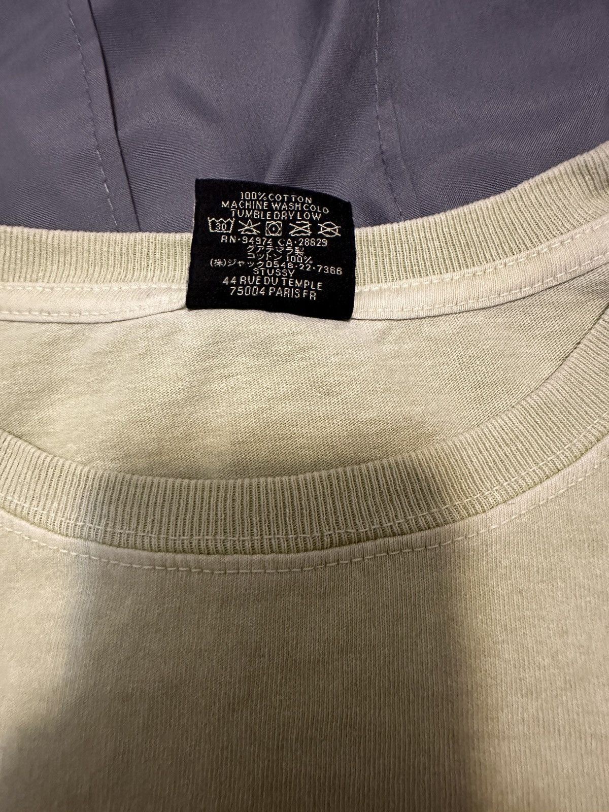 Stussy Stussy All Natural Pigment Dyed Tee Size M/Medium Sage Size US M / EU 48-50 / 2 - 4 Thumbnail