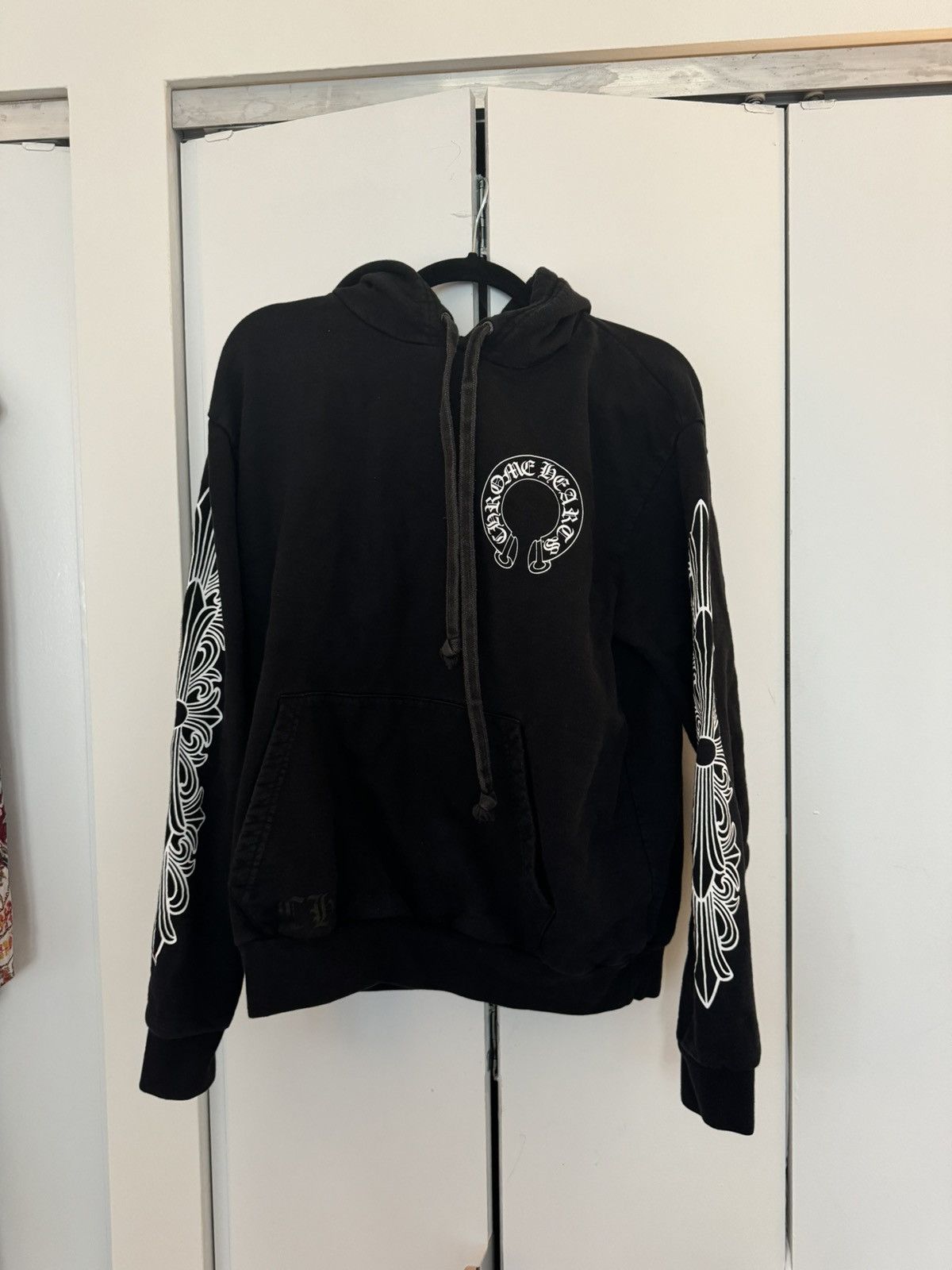 Chrome Hearts Chrome Hearts Horseshoe Hoodie 'Black' Size US M / EU 48-50 / 2 - 7 Thumbnail