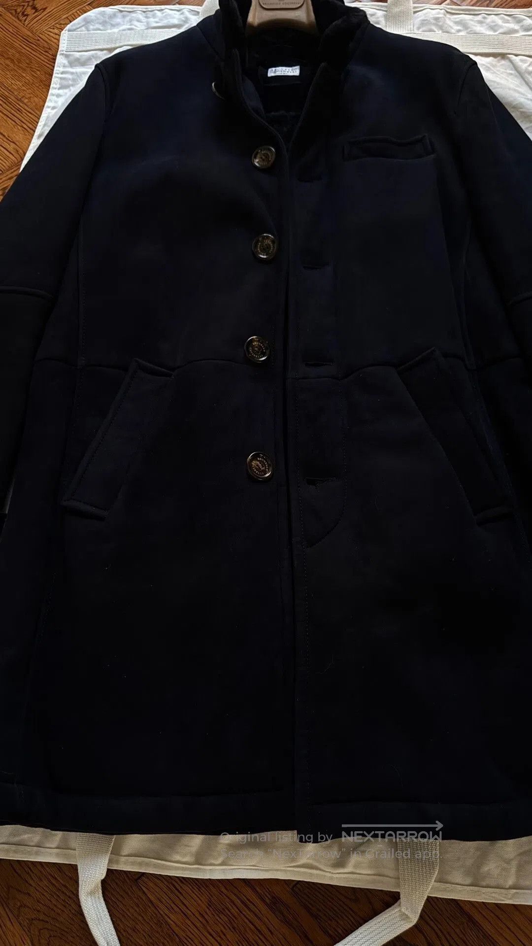 Brunello Cucinelli Brunello Cucinelli Men's Shearling Coat. Size US M / EU 48-50 / 2 - 3 Thumbnail