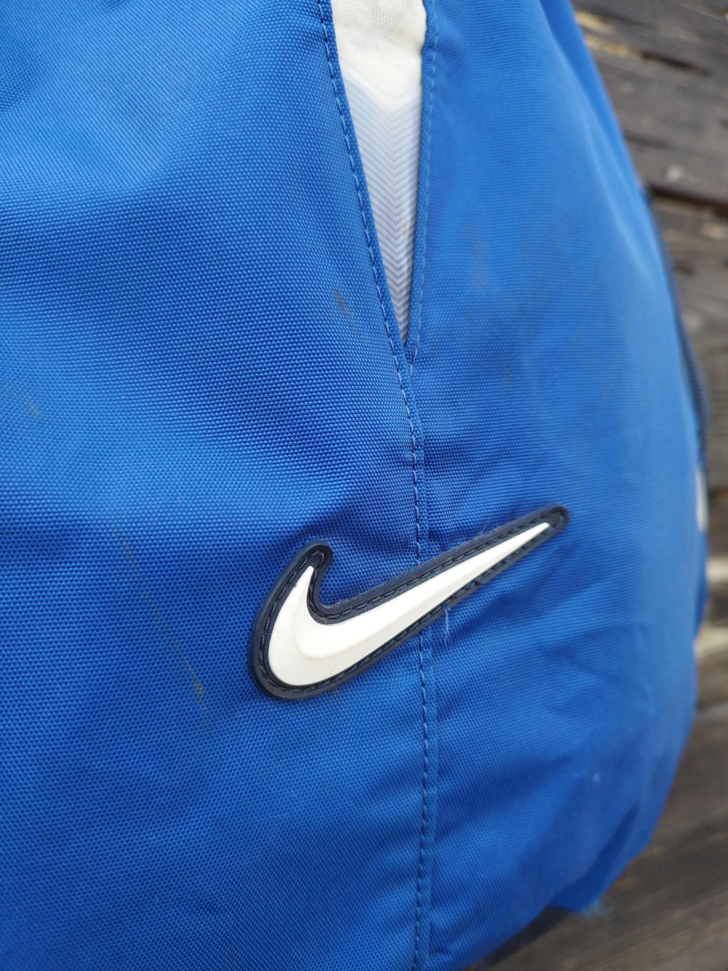 Nike Vintage Nike Y2K Blue Technical Backpack Center Swoosh Retro Size ONE SIZE - 4 Thumbnail