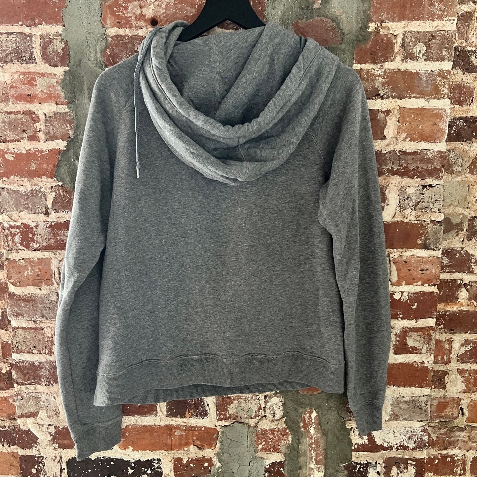 Nike VTG Nike Funnel Neck Men's Hoodie Gray Sweatshirt M 21x24 Size US M / EU 48-50 / 2 - 6 Thumbnail