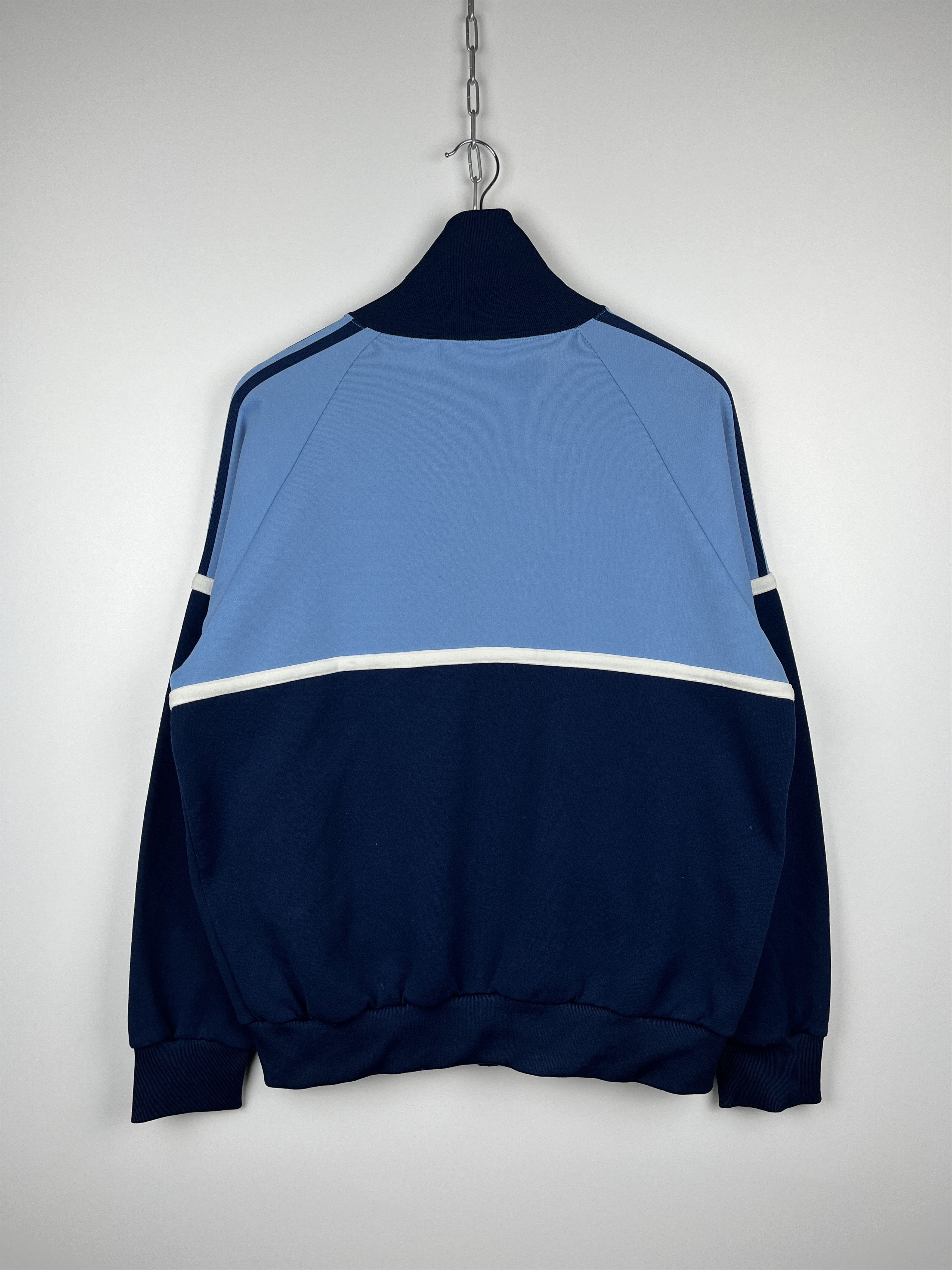 Adidas × Vintage 80's Adidas Vintage Track Jacket Tracksuit Top Made in Korea Size US L / EU 52-54 / 3 - 20 Thumbnail
