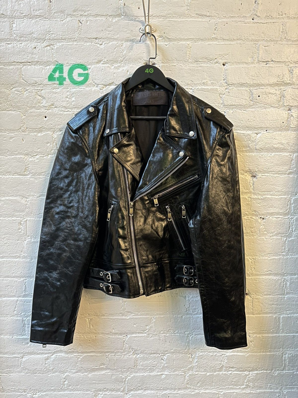 Enfants Riches Deprimes FULLY LOADED ERD NOSE BLEED LEATHER JACKET XL Size US XL / EU 56 / 4 - 3 Thumbnail