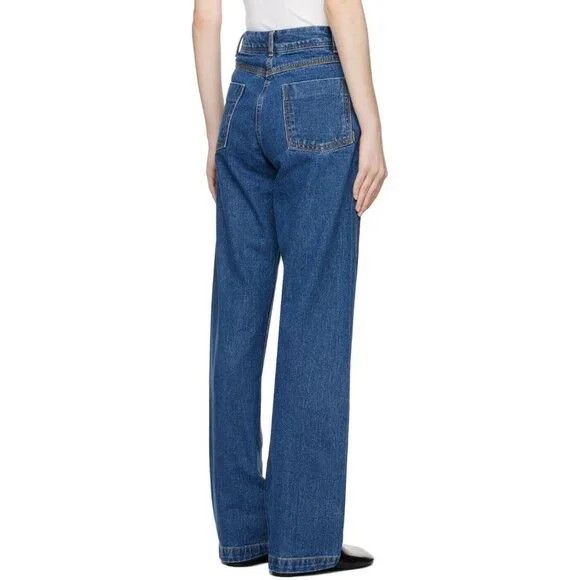 LOW CLASSIC Low Classic Straight-Leg Jeans Size M Womens Indigo Blue Size 30" / US 8 / IT 44 - 15 Thumbnail