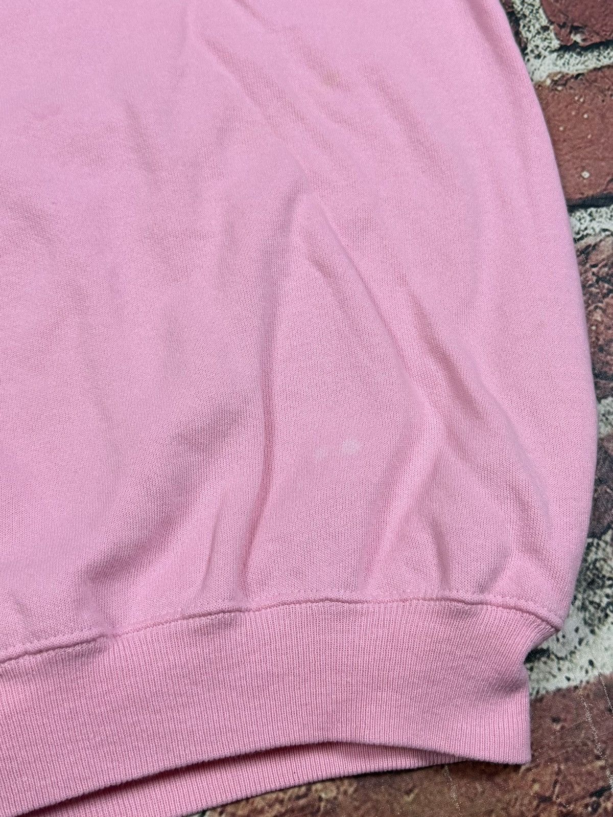 Hanes Vintage 80s Cinema N Drafthouse Crewneck USA Pink Sweatshirt Size US XL / EU 56 / 4 - 12 Thumbnail