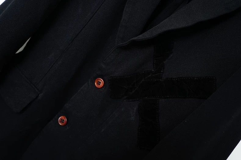 Comme des Garcons Comme des Garcons Embroidered polyester coat suit Size US S / EU 44-46 / 1 - 6 Thumbnail