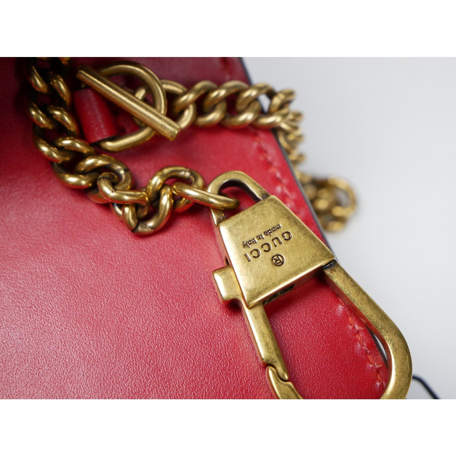 Gucci Gucci Red Supreme Mini Crystal Cherry Bag Size ONE SIZE - 8 Thumbnail