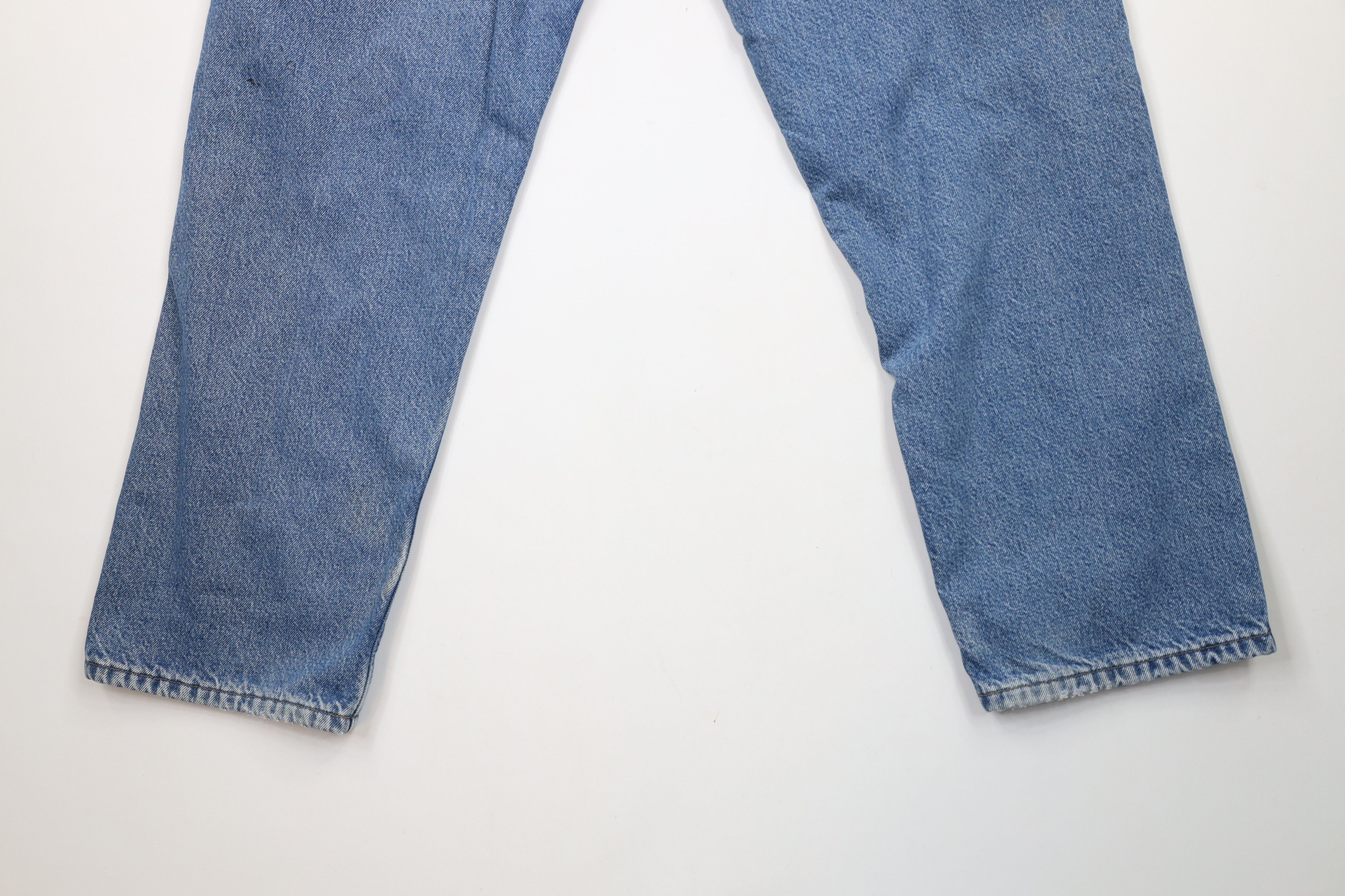 Carhartt × Vintage Vintage Y2K Carhartt Relaxed Fit Fleece Lined Wide Leg Jeans Size US 36 / EU 52 - 12 Thumbnail