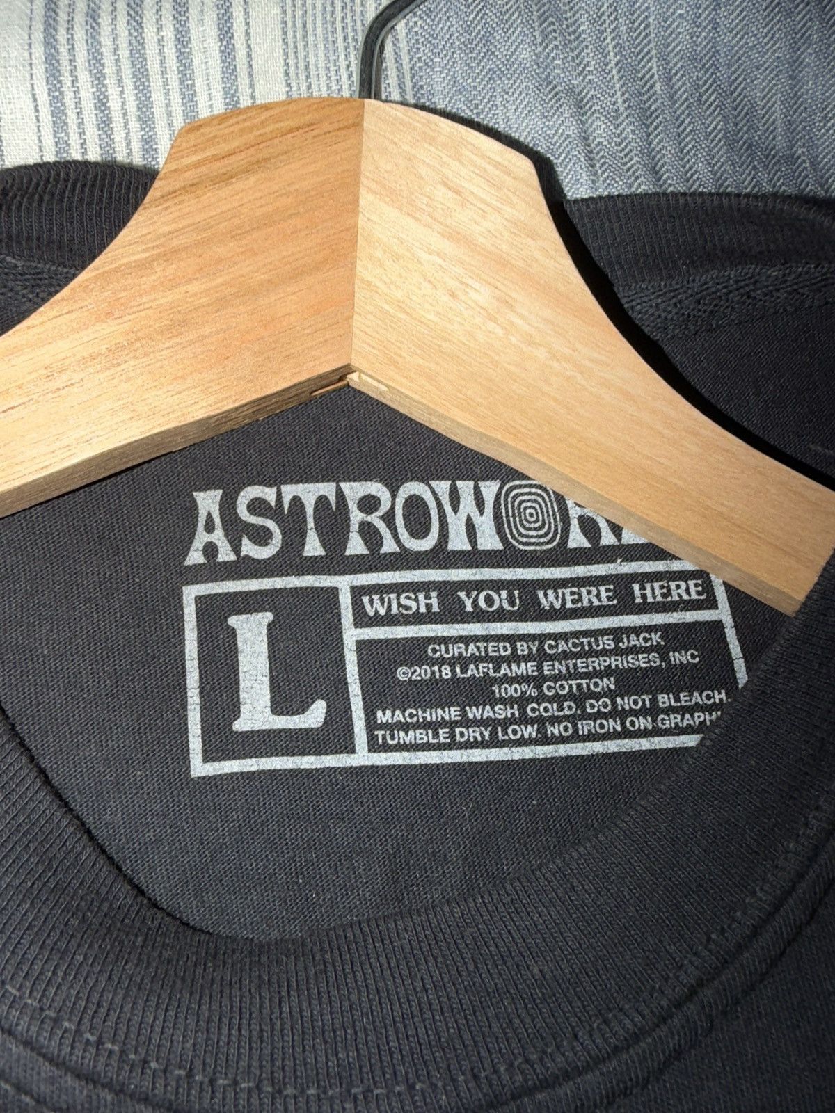 Travis Scott Travis Scott Astroworld Festival Tee Size US L / EU 52-54 / 3 - 3 Thumbnail