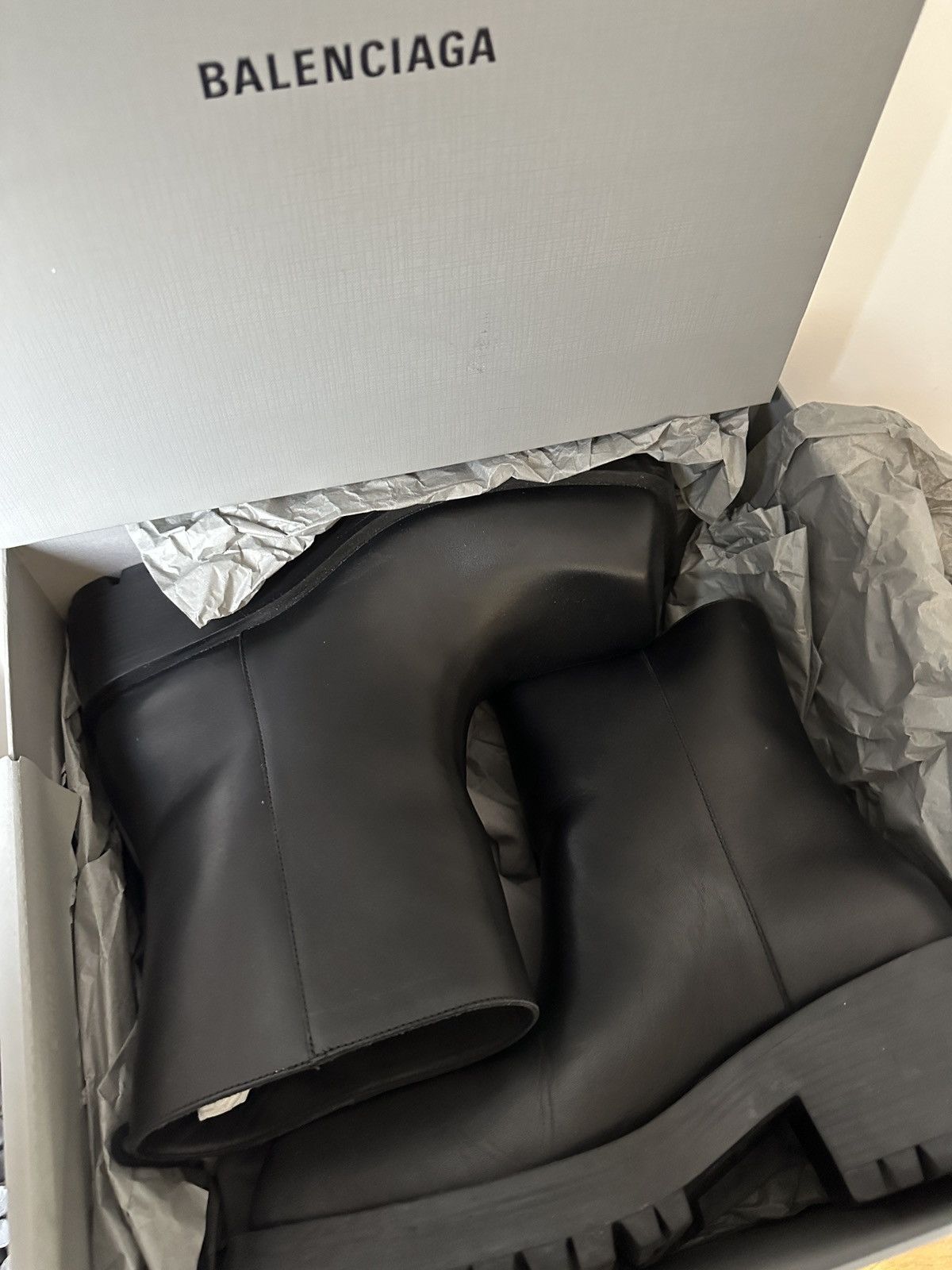 Balenciaga Balenciaga trooper boots calfskin leather Size US 9 / EU 42 - 10 Thumbnail