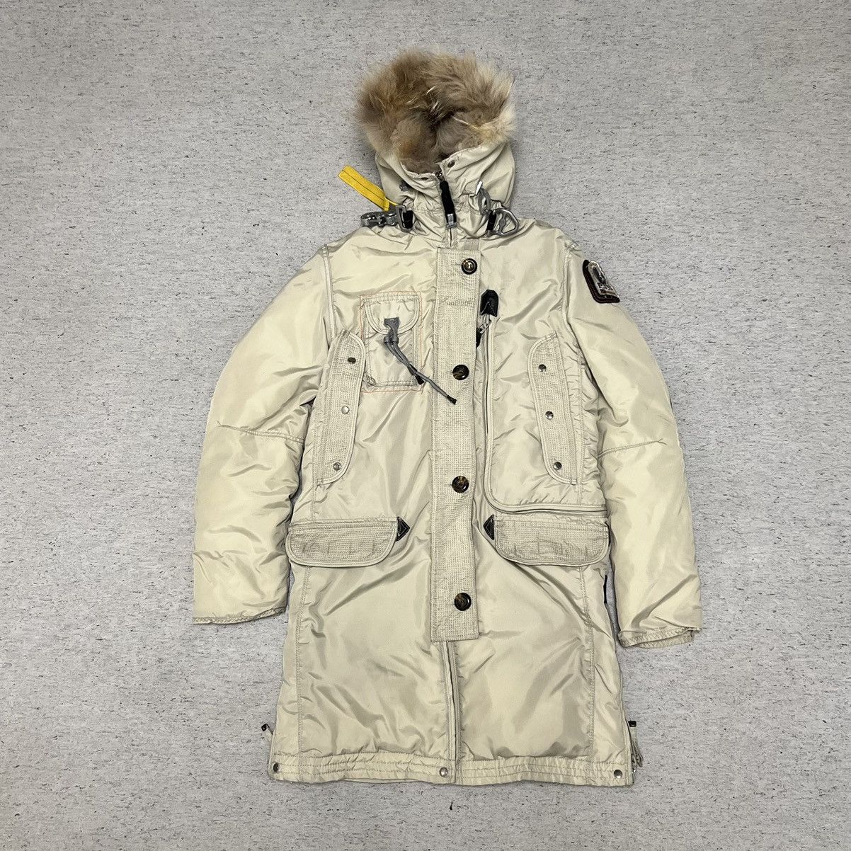 image of Parajumpers „Masterpiece Series” Parka in Beige, Men's (Size Small)