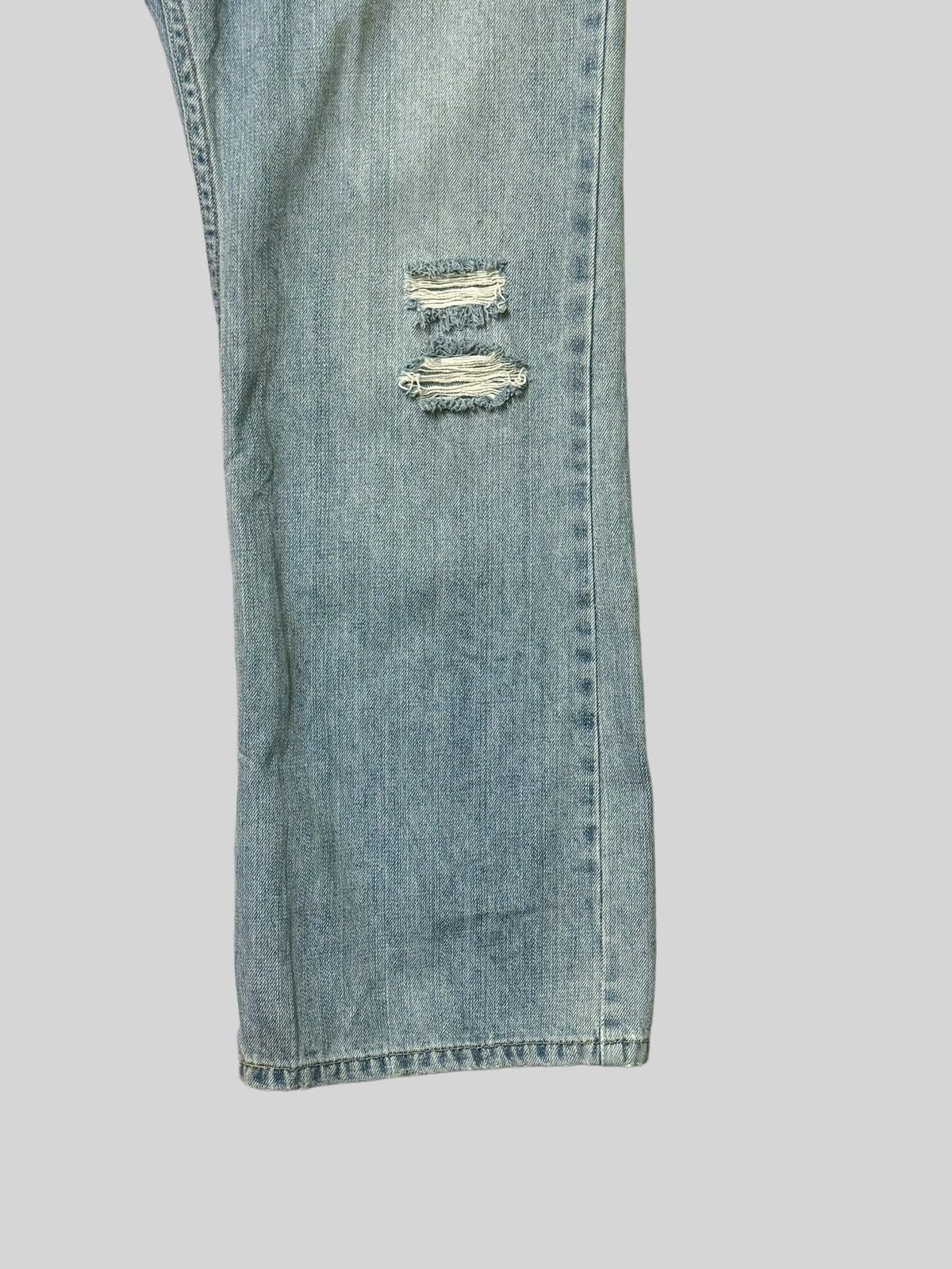 Levi's × Levi's Vintage Clothing × Vintage Vintage Levi's 527 Flared Bootcut Distressed Jeans Size US 33 - 6 Thumbnail