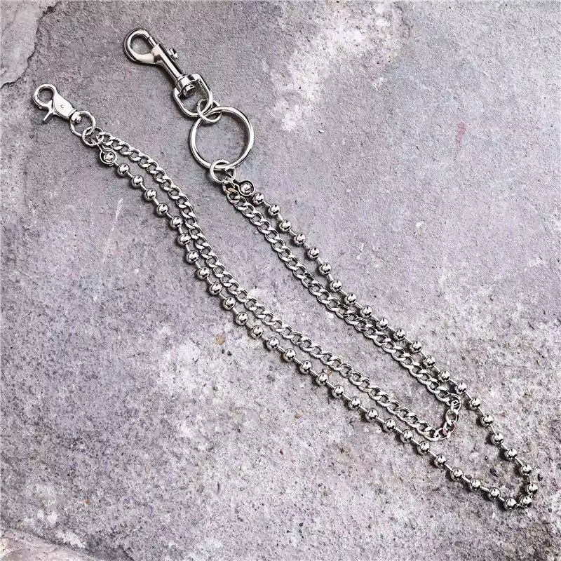 Other Punk Waist Pants Chain Wallet Chain Keychain Size ONE SIZE - 3 Thumbnail