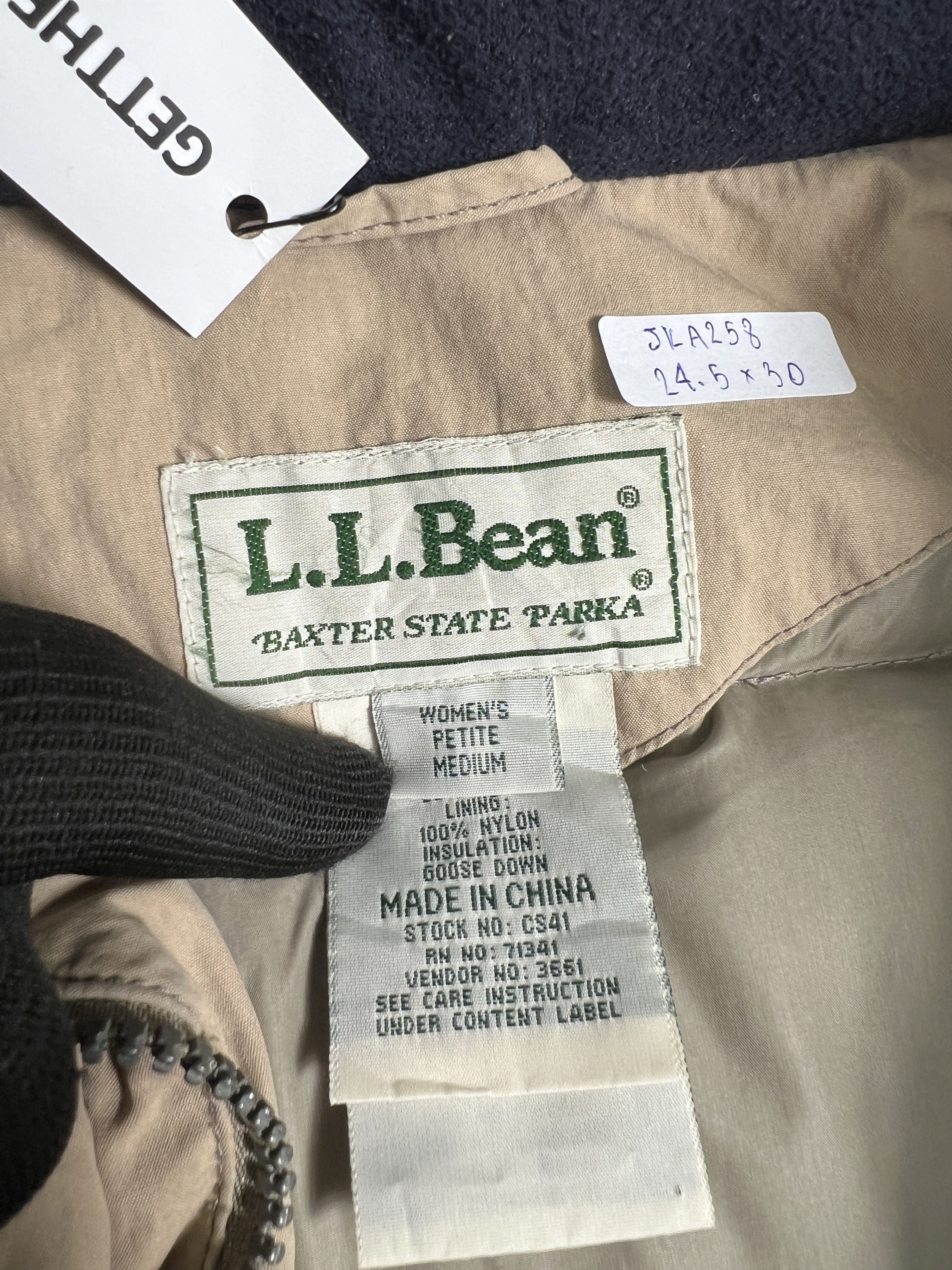 L.L. Bean L.L.Bean Women's Down Filled Parka (M) JKA258 Size M / US 6-8 / IT 42-44 - 3 Thumbnail