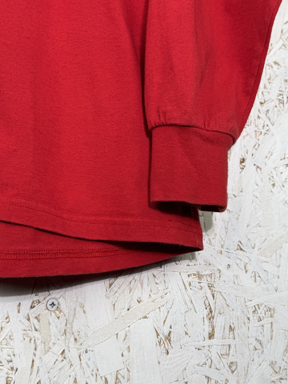 Polar Skate Co. Polar Skateboards Staircase Long Sleeve Skate T-Shirt Red S Size US S / EU 44-46 / 1 - 5 Thumbnail