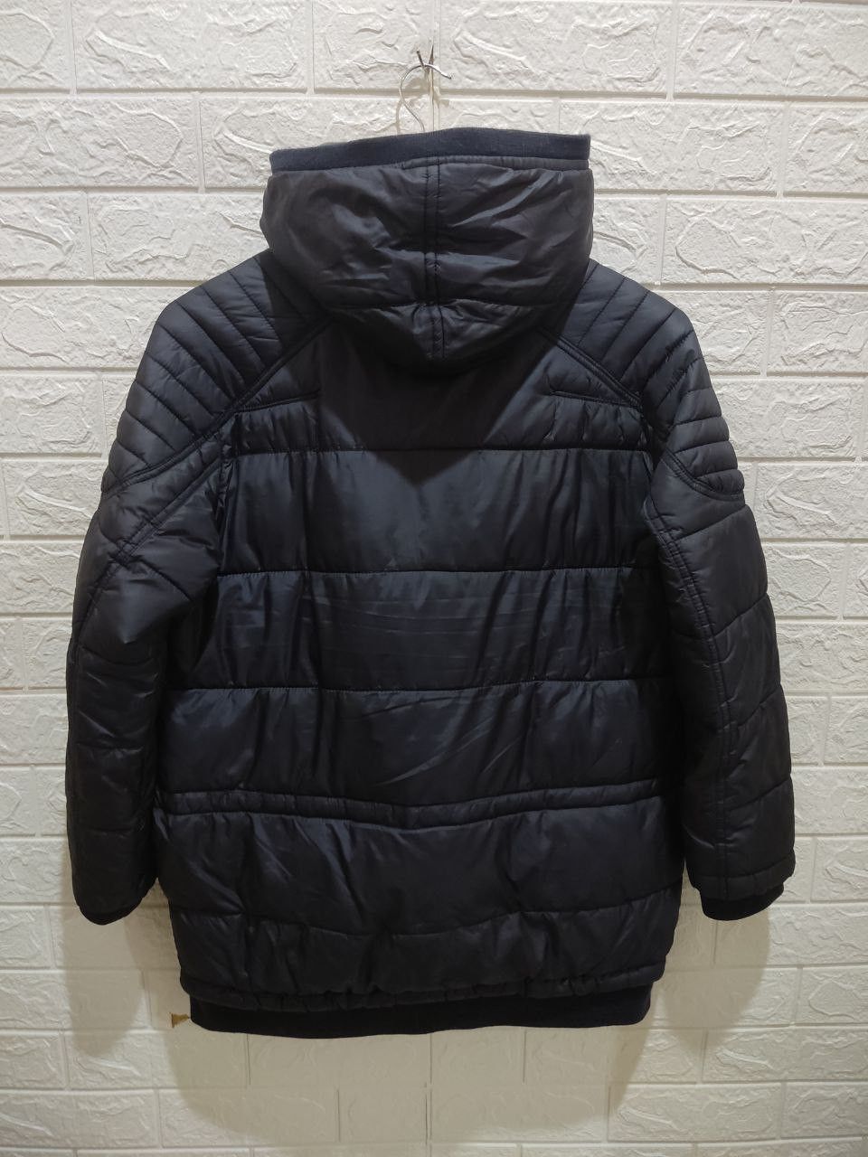 Japanese Brand CODES COMBINE Hooded Puffer Down Jacket Size US S / EU 44-46 / 1 - 3 Thumbnail